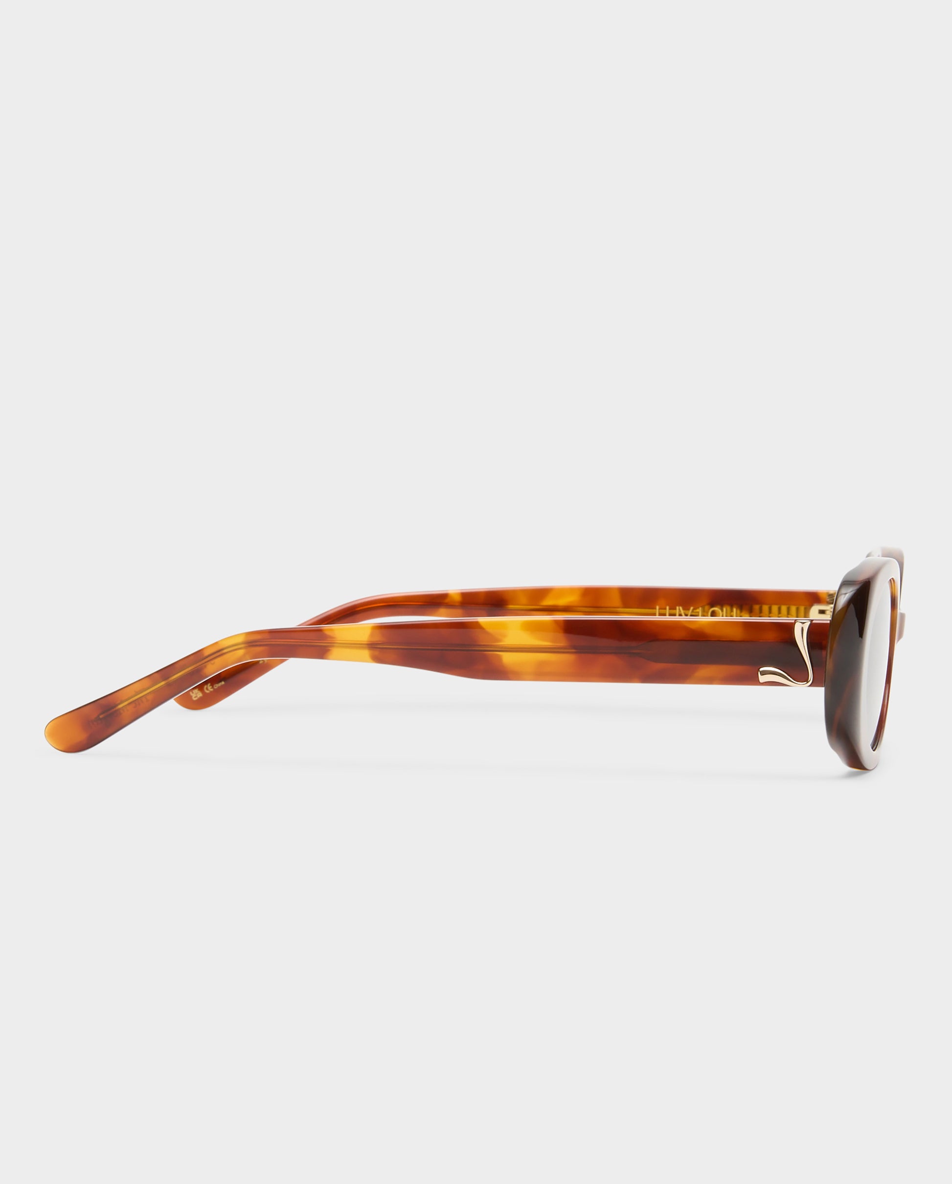 The Morgan Tort Female Oval Sunglasses | Luv Lou
