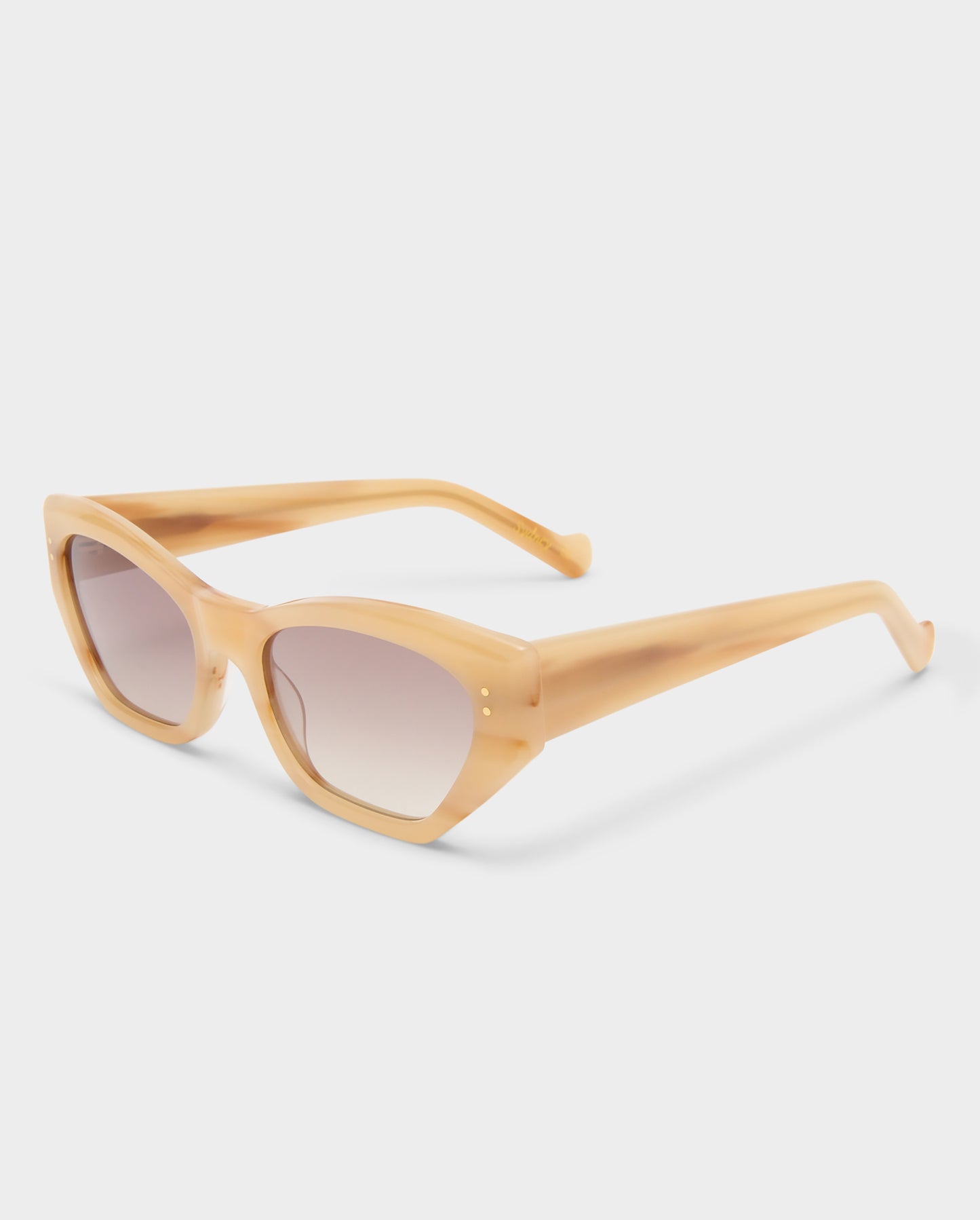 The Sydney Oat Female Cat-Eye Sunglasses | Luv Lou