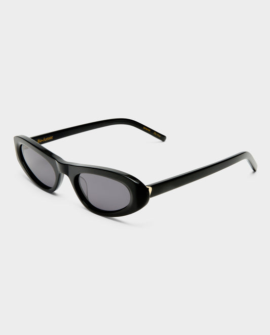 The Noa Black Female Cat-Eye Sunglasses | Luv Lou