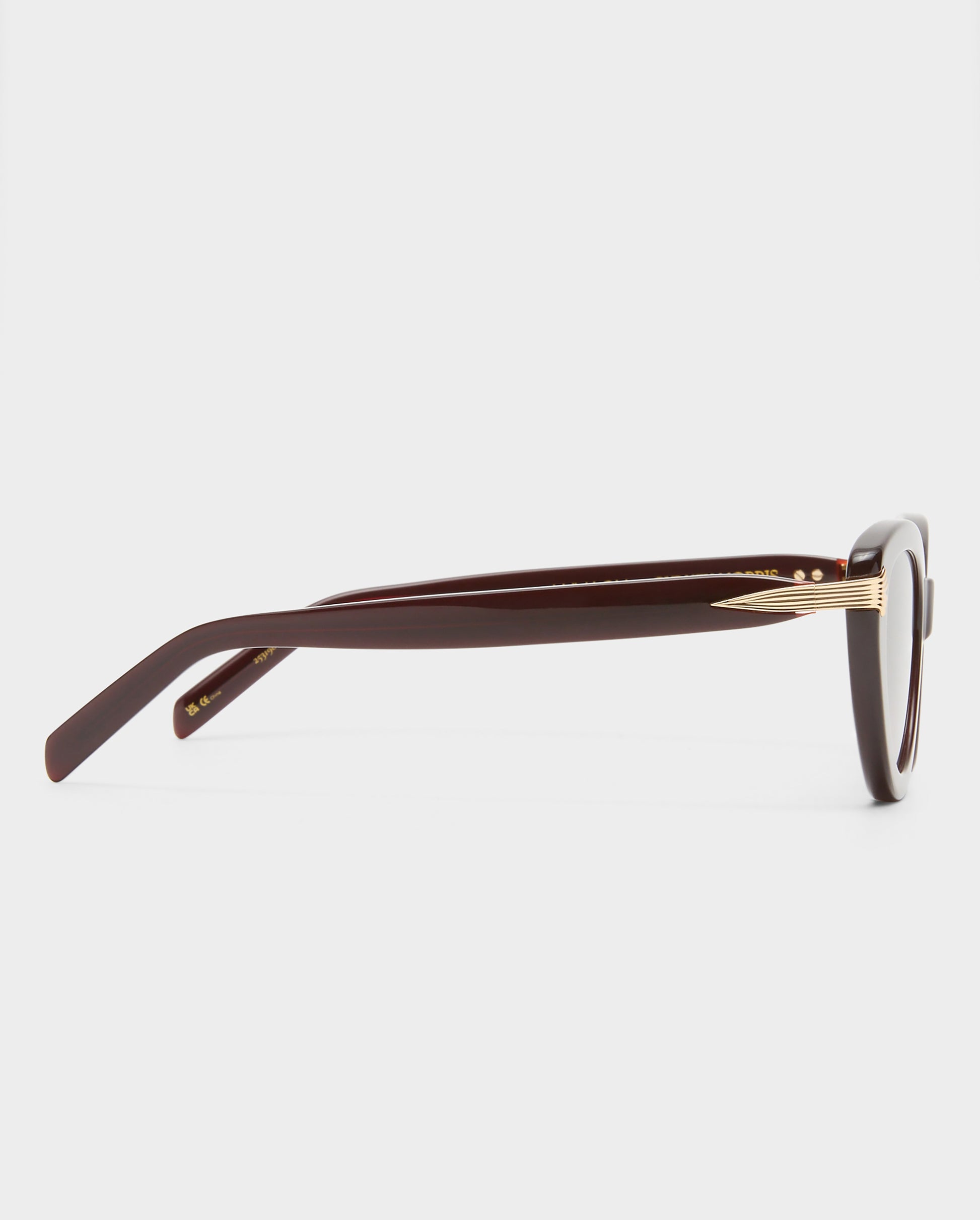 The Imogen Wine Female Cat-Eye Sunglasses | Luv Lou