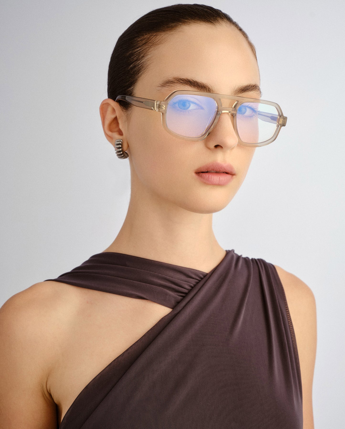 The Banks Eucalyptus Female Aviator Blue Light | Luv Lou