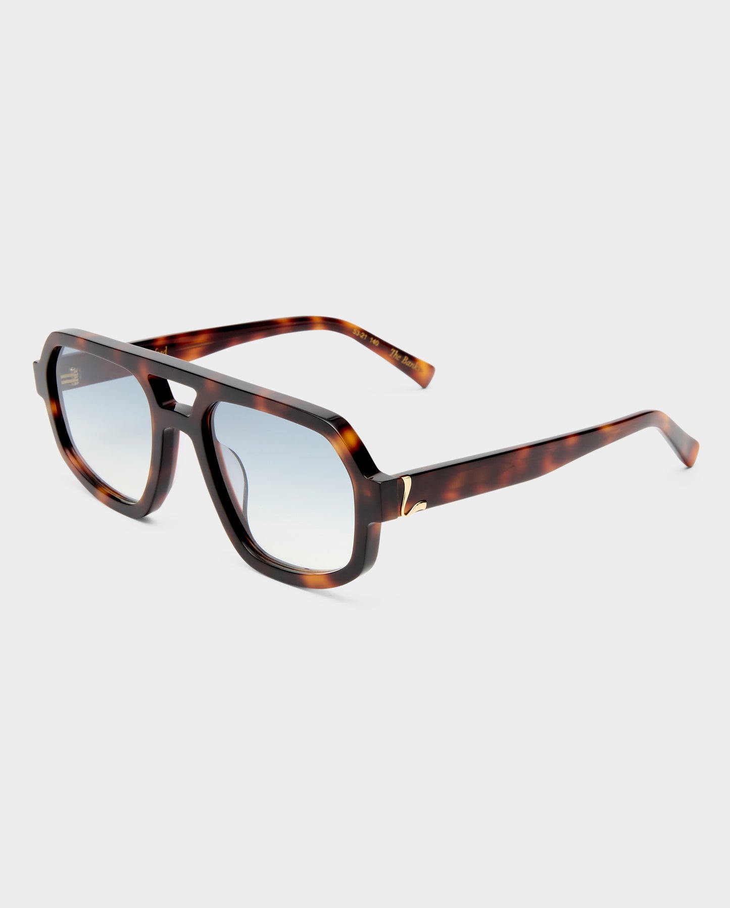 The Banks Tortoise Female Aviator Sunglasses | Luv Lou