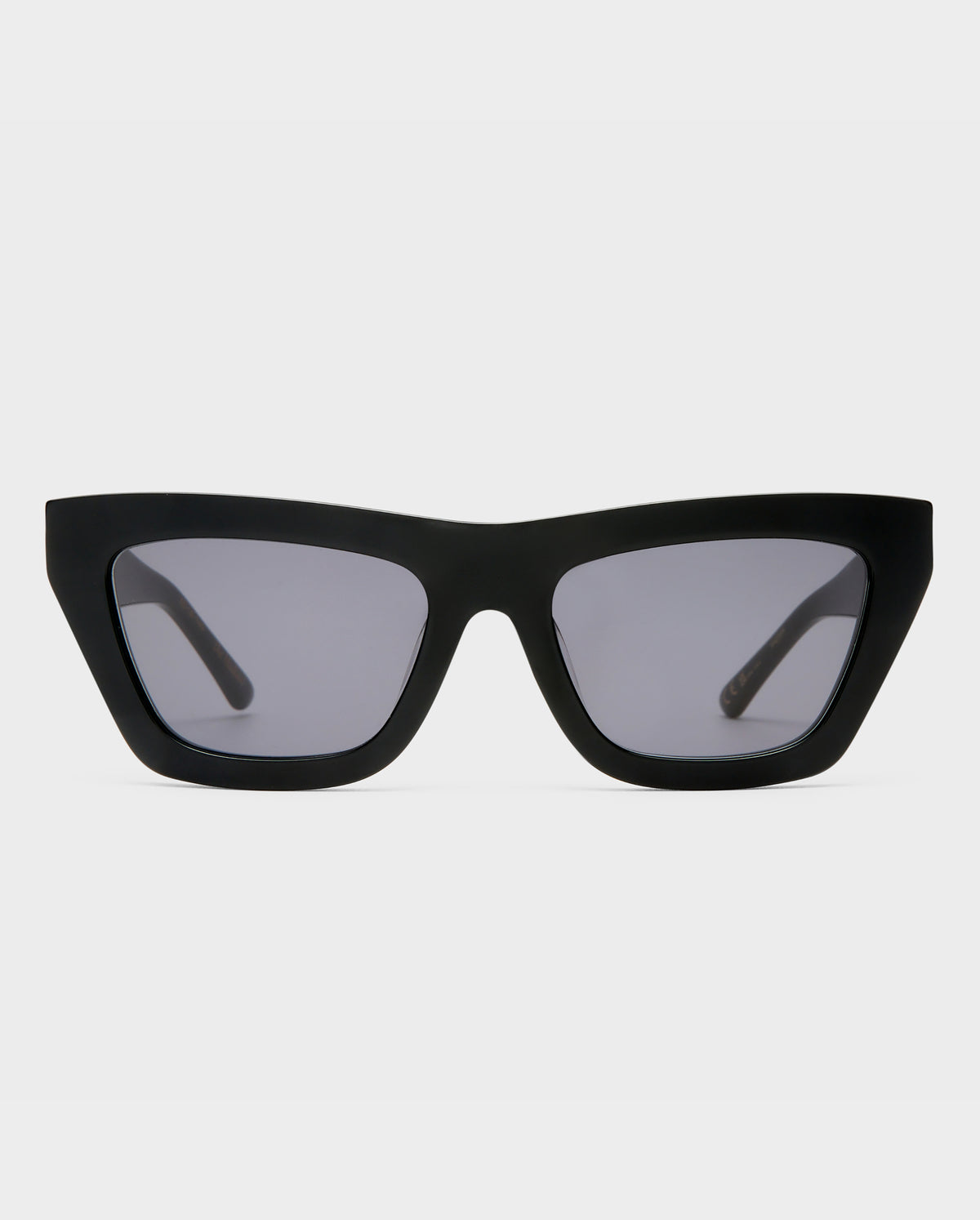 The Hudson Black Female Cat-Eye Sunglasses | Luv Lou