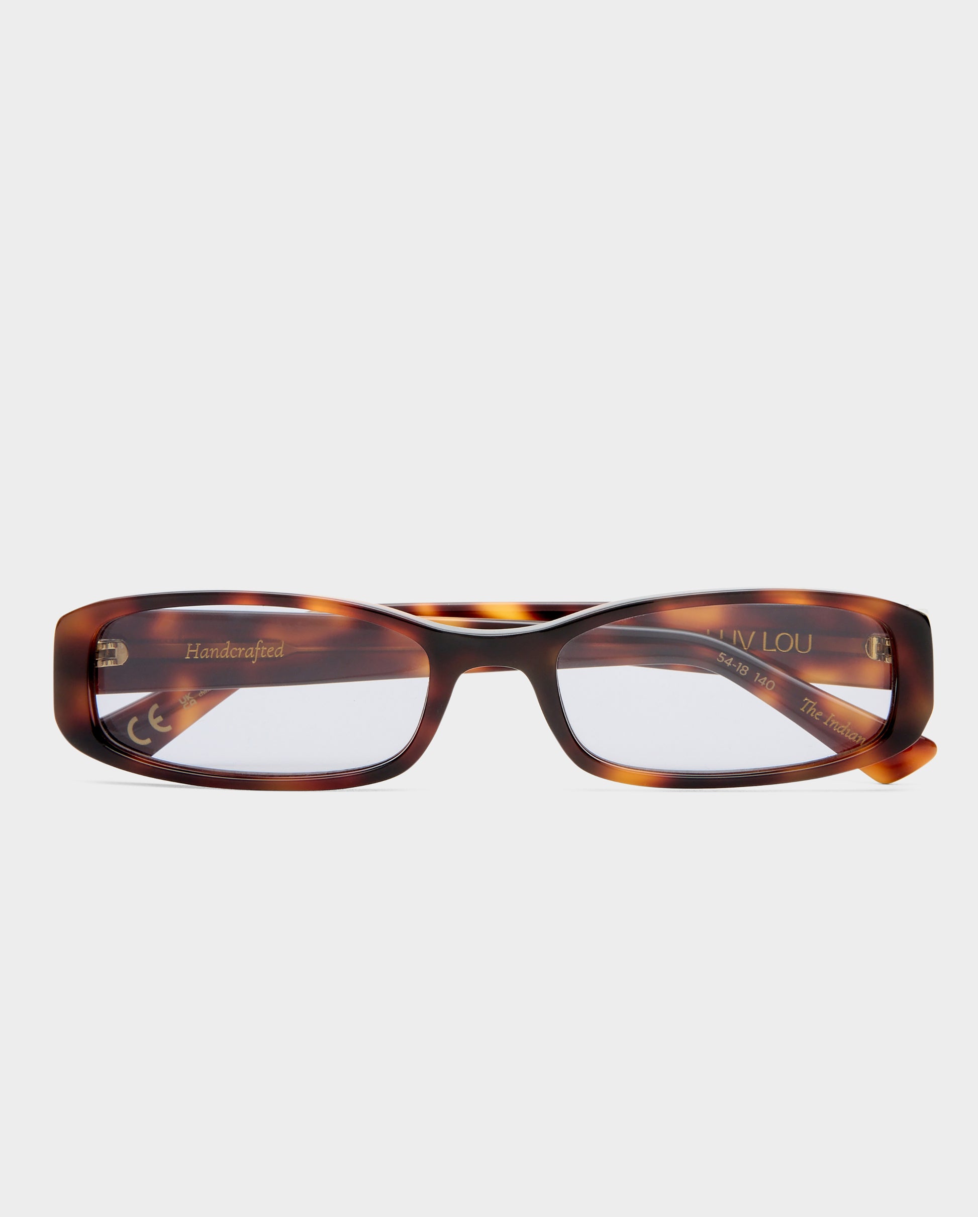 The Indiana Tortoise Female Rectangle Sunglasses | Luv Lou