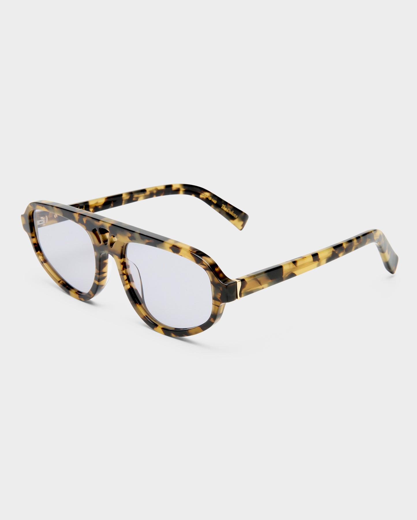 The Dakota Maple Tort Female Aviator Sunglasses | Luv Lou
