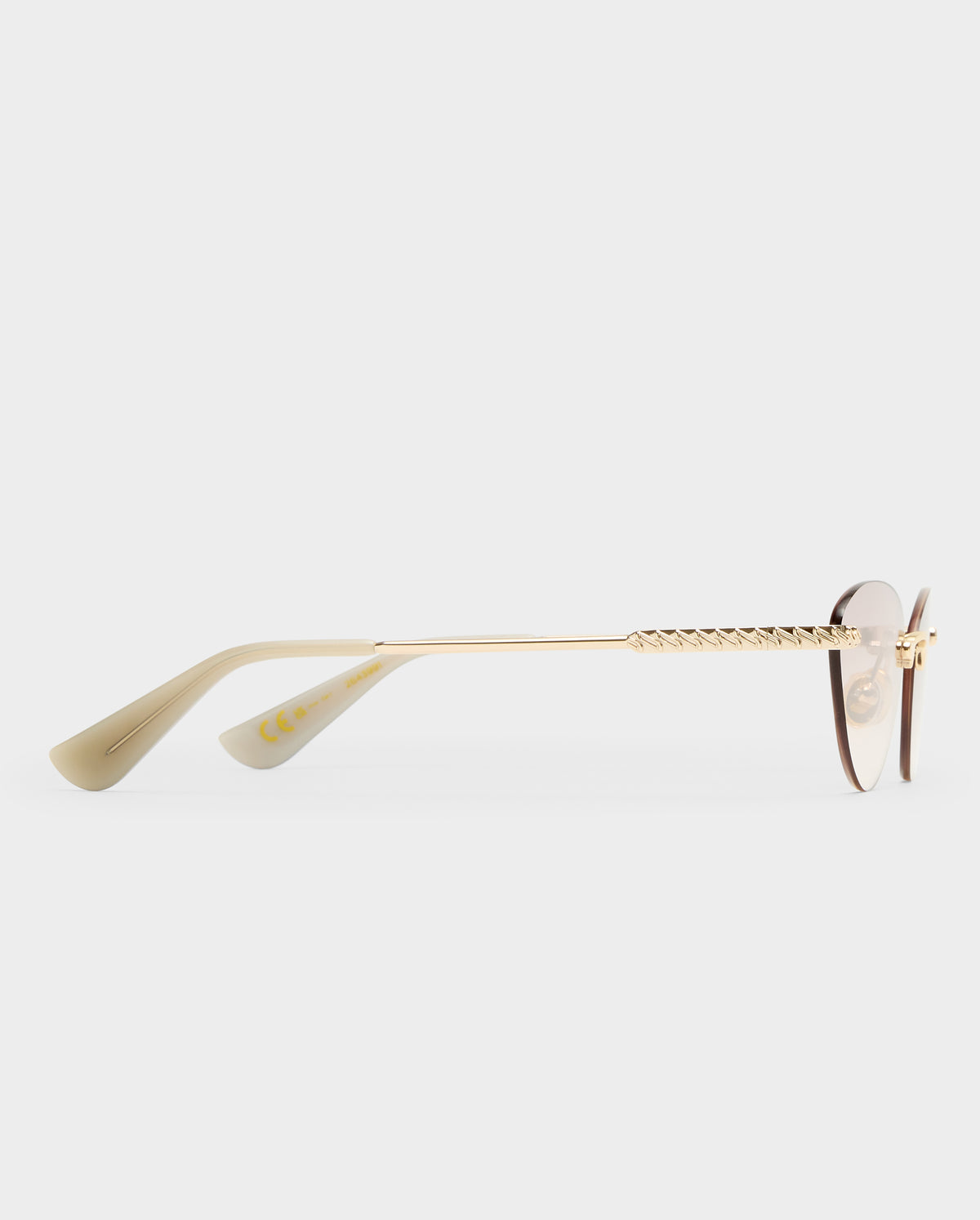 The Juni Light Gold Female Cat-Eye Sunglasses | Luv Lou