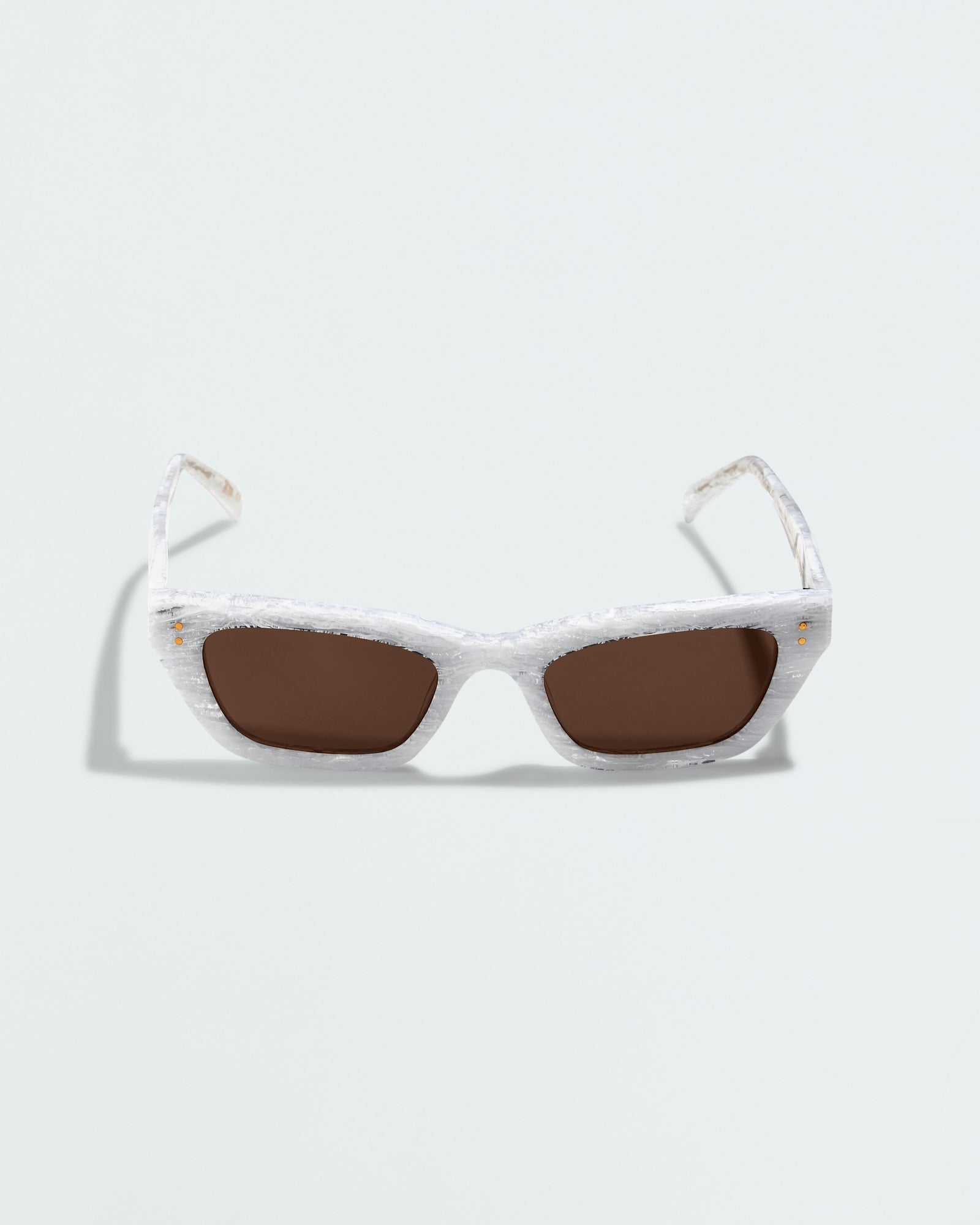 The Ru Coconut Female Cat-Eye Sunglasses | Luv Lou