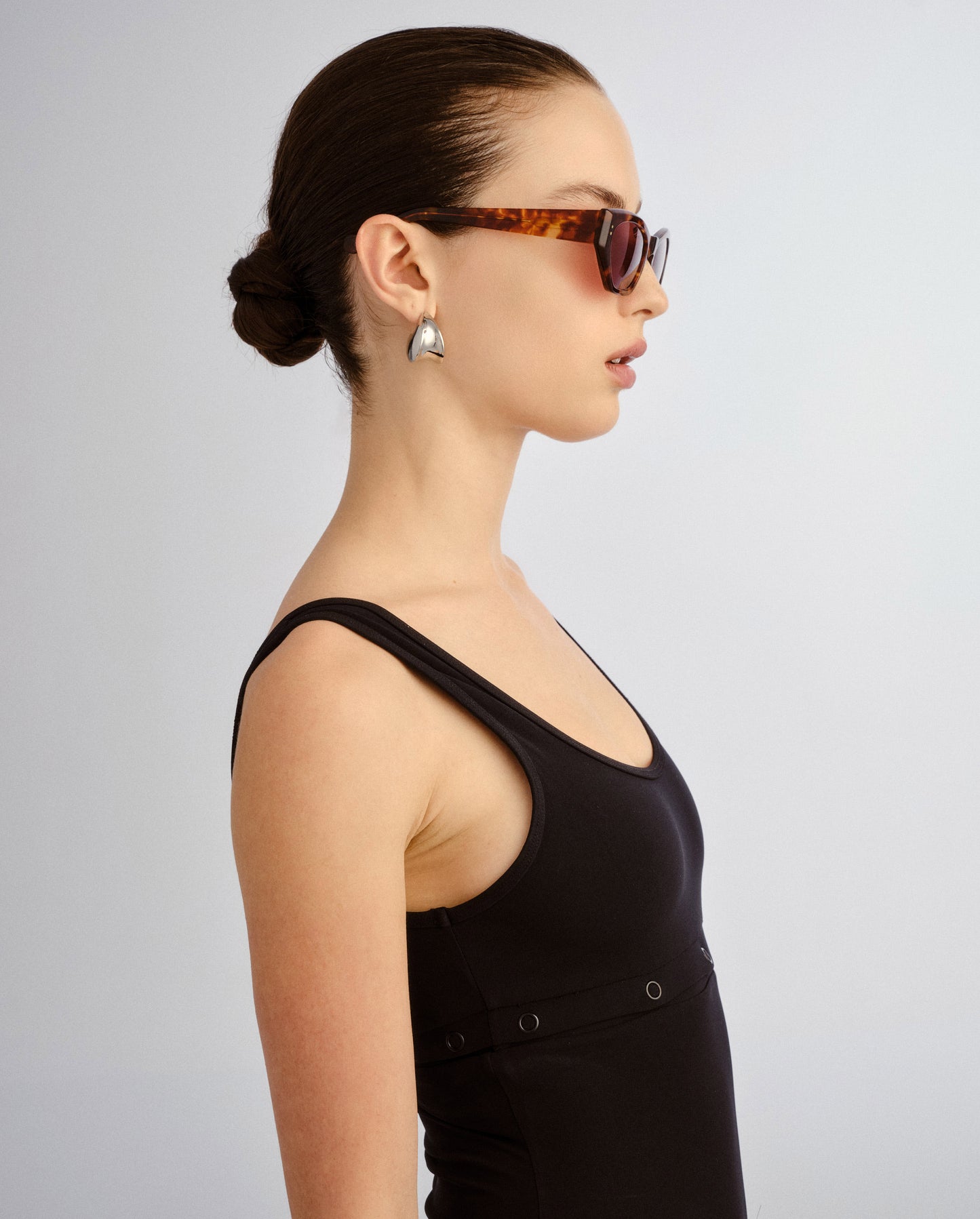 The Sydney Amber Female Cat-Eye Sunglasses | Luv Lou