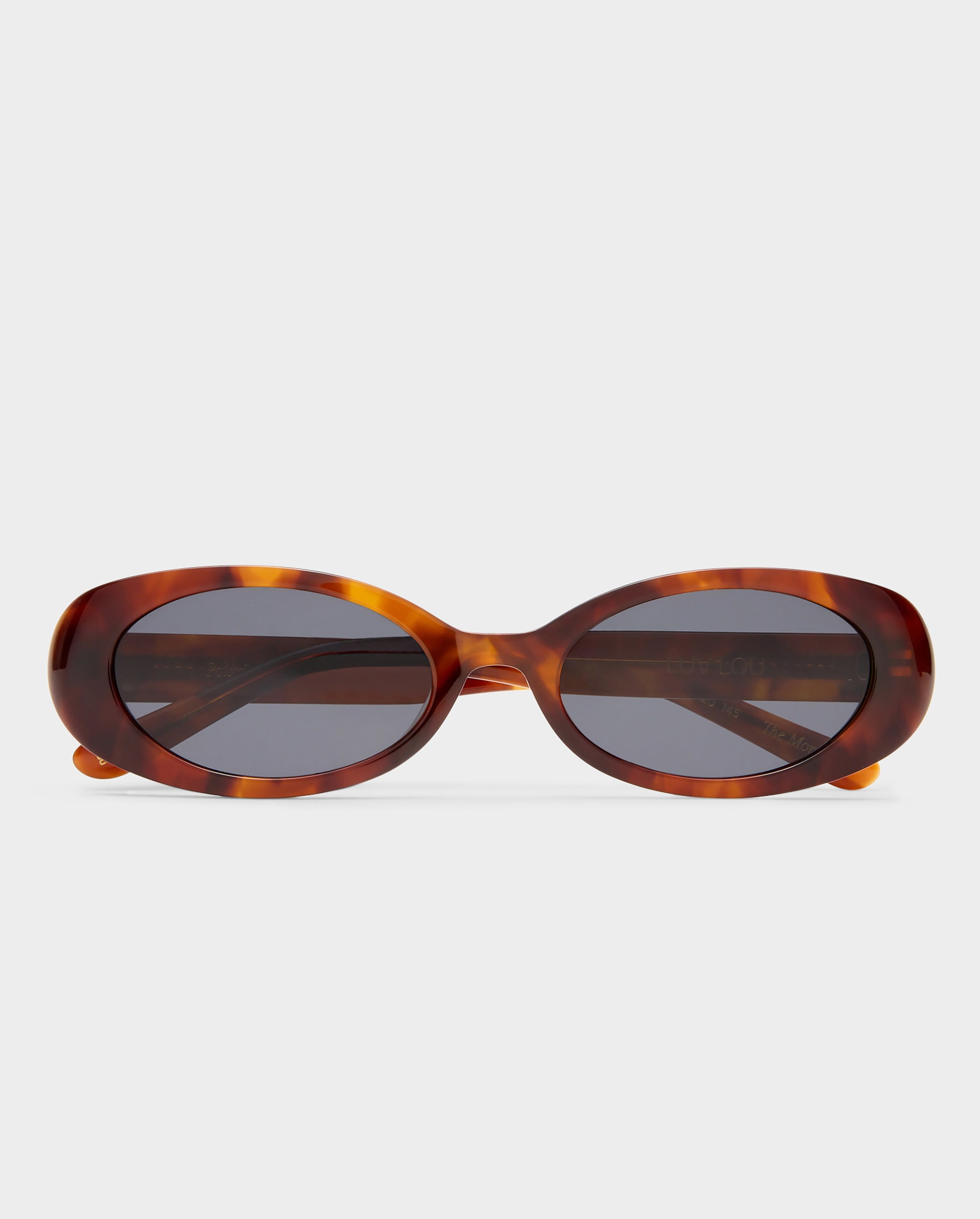 The Morgan Tort Female Oval Sunglasses | Luv Lou