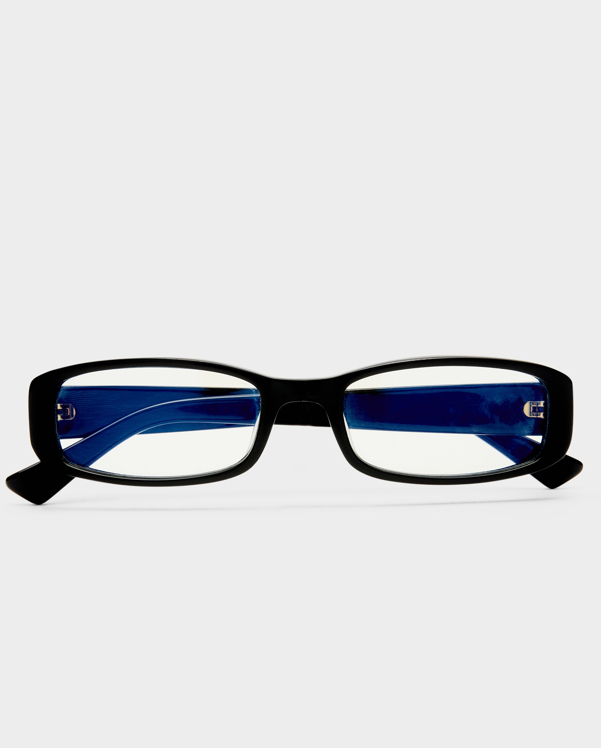 The Eden Black Female Rectangle Blue Light | Luv Lou