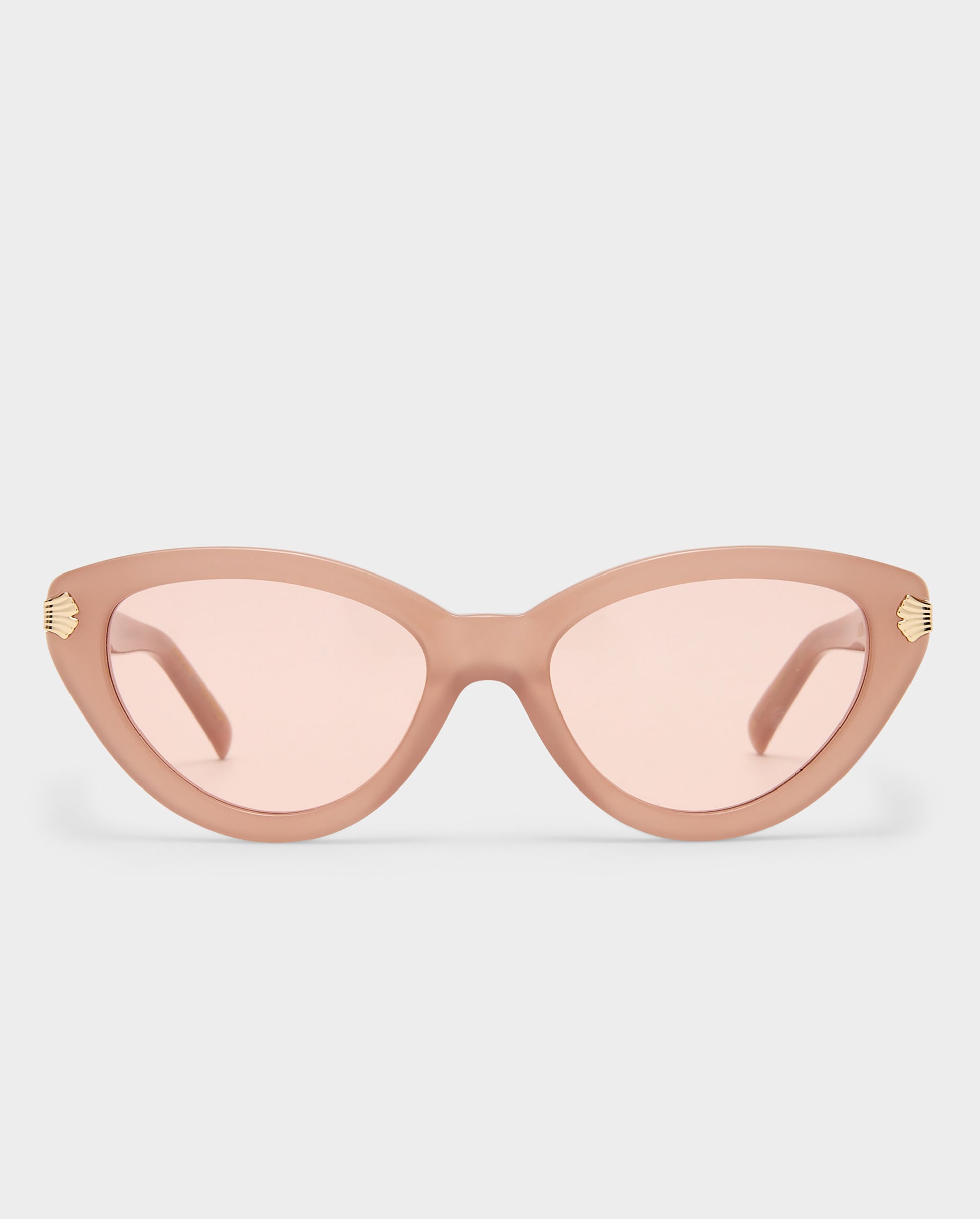 The Imogen Blush Female Cat-Eye Sunglasses | Luv Lou