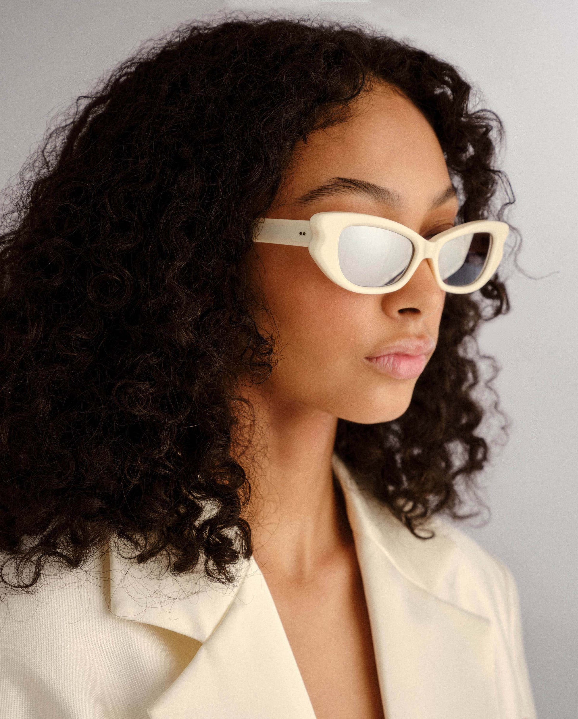 The Elle Bone Female Cat-Eye Sunglasses | Luv Lou