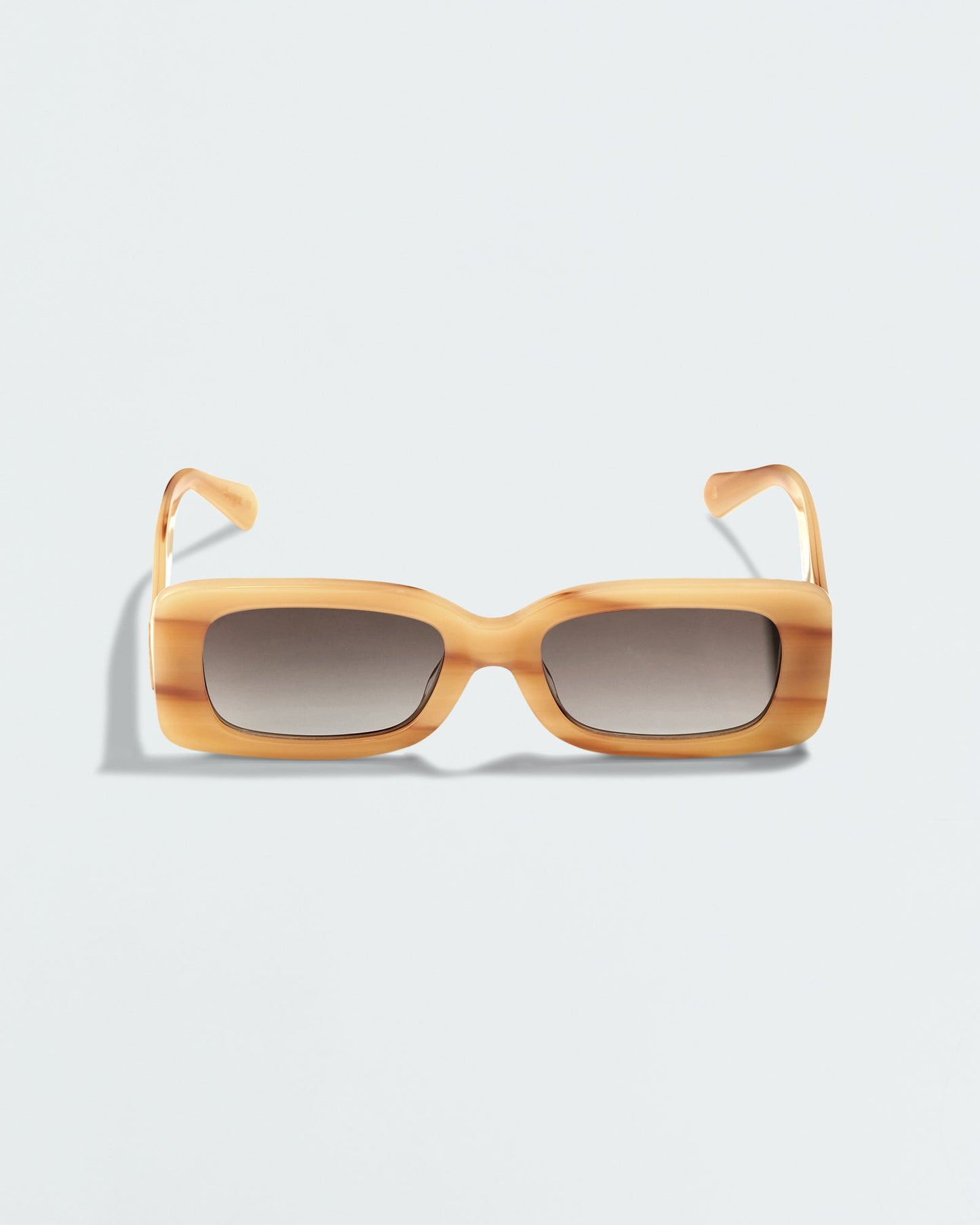 The Margot Oat Female Rectangle Sunglasses | Luv Lou