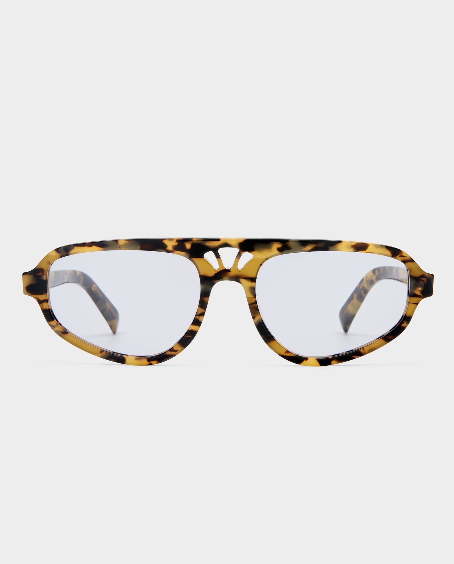 The Dakota Maple Tort Female Aviator Sunglasses | Luv Lou