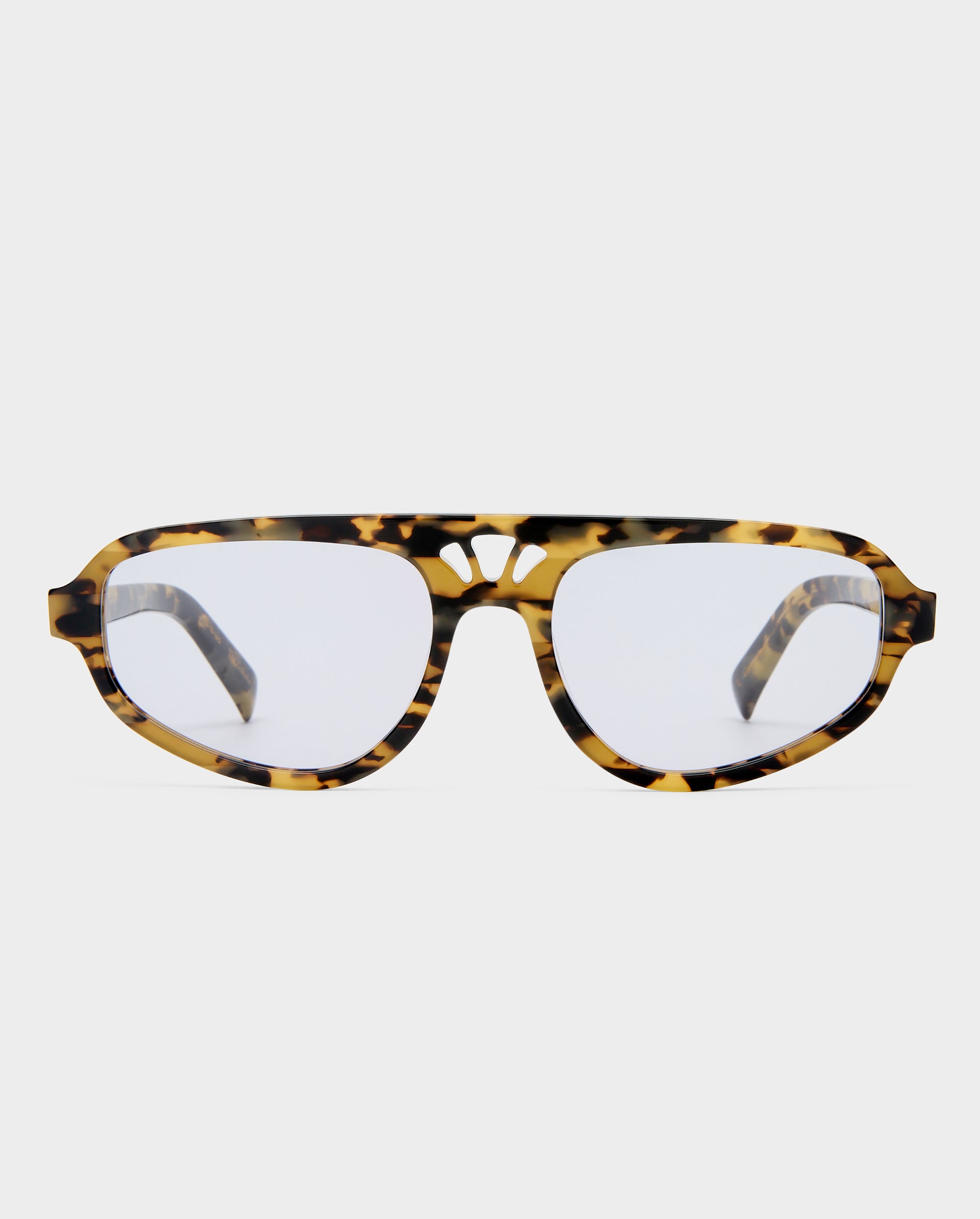 The Dakota Maple Tort Female Aviator Sunglasses | Luv Lou