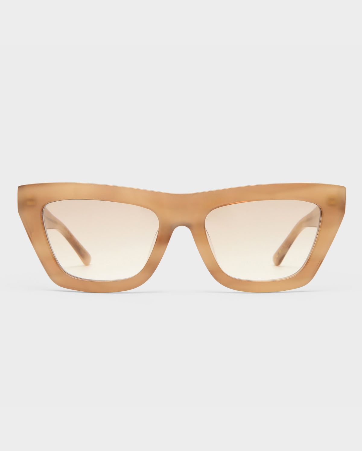The Hudson Smokey Haze Female Cat-Eye Sunglasses | Luv Lou