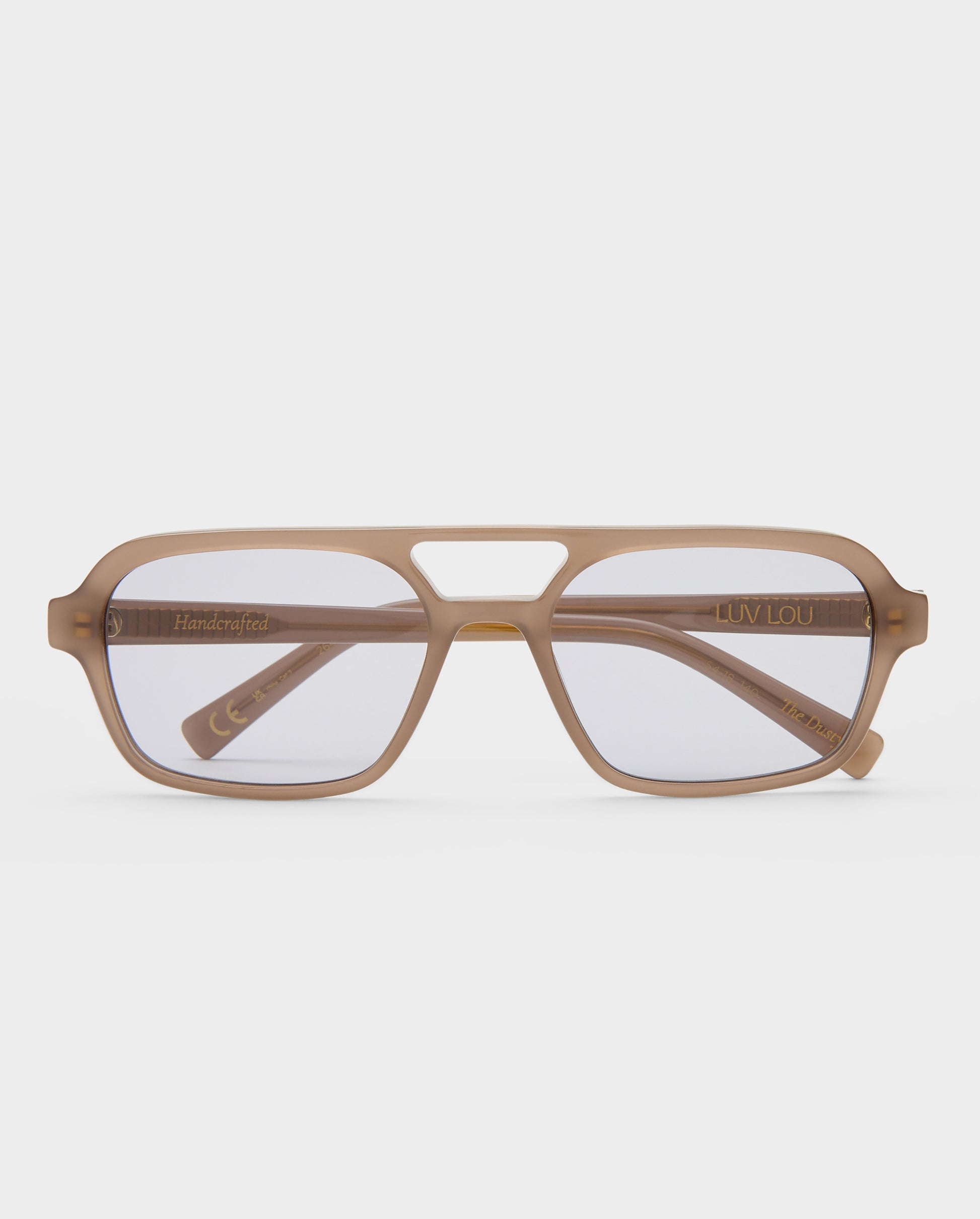 The Dusty Mushroom Female Aviator Sunglasses | Luv Lou