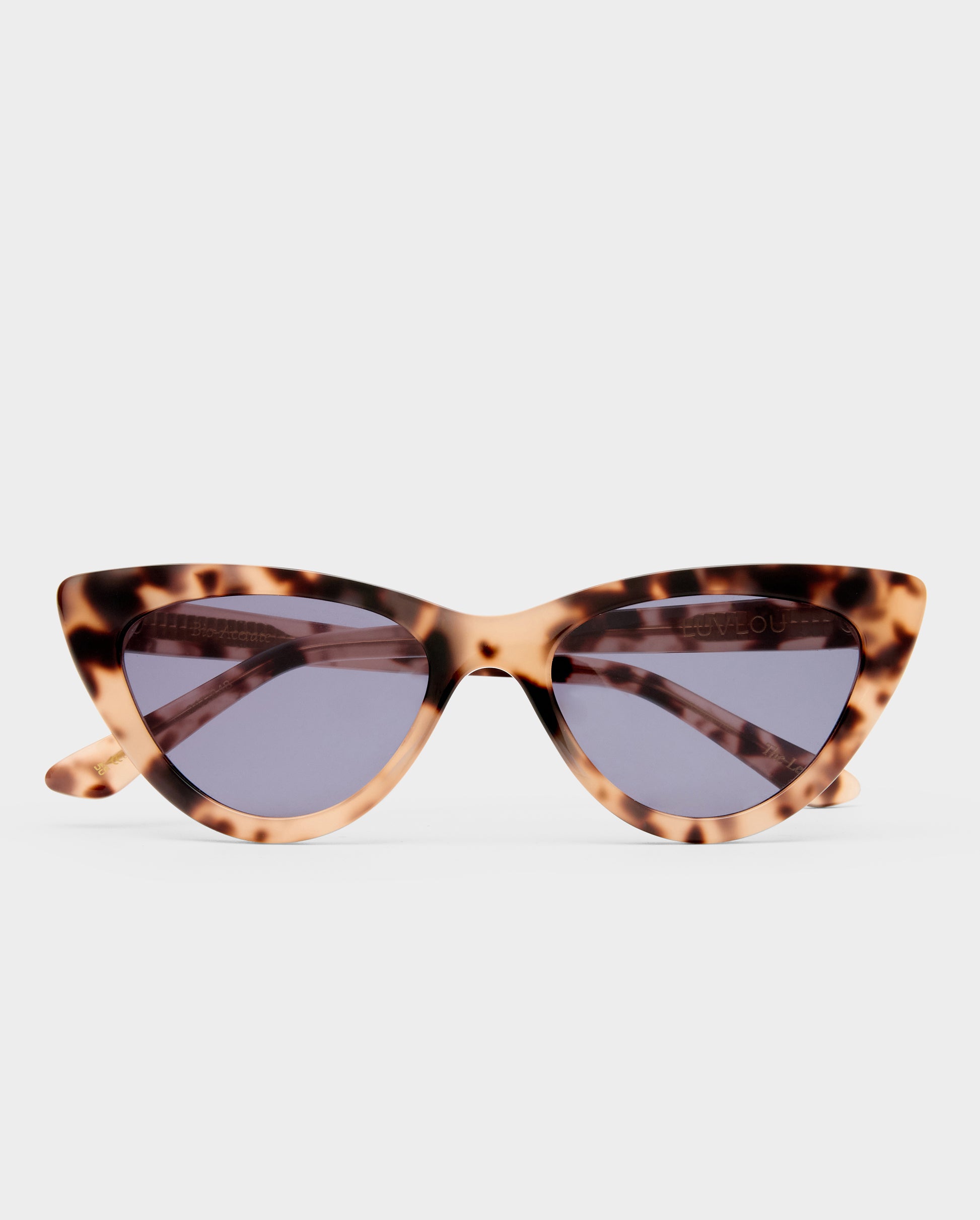 The Leui Cream Tort Female Cat-Eye Sunglasses | Luv Lou