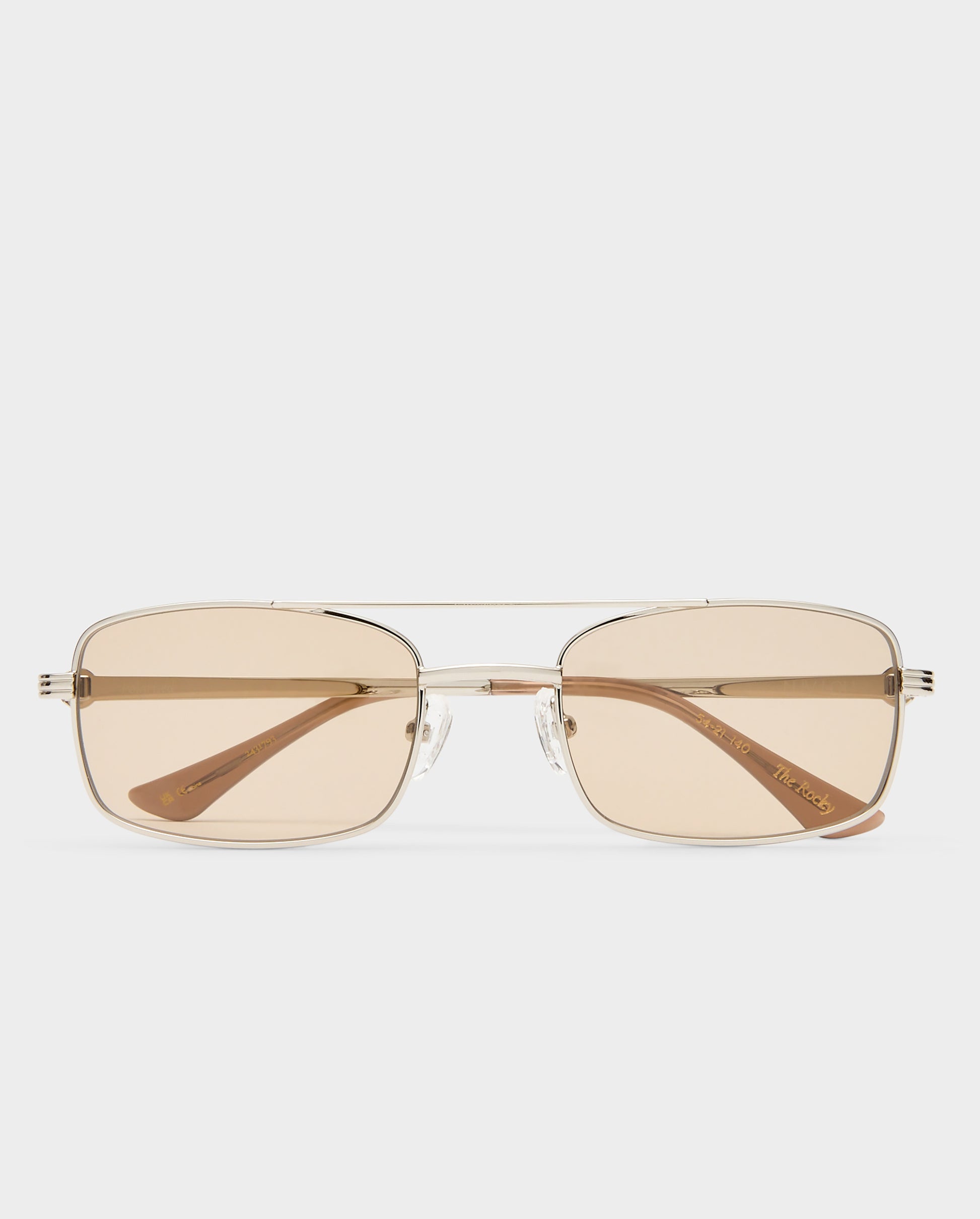 The Rocky Silver Female Aviator Sunglasses | Luv Lou