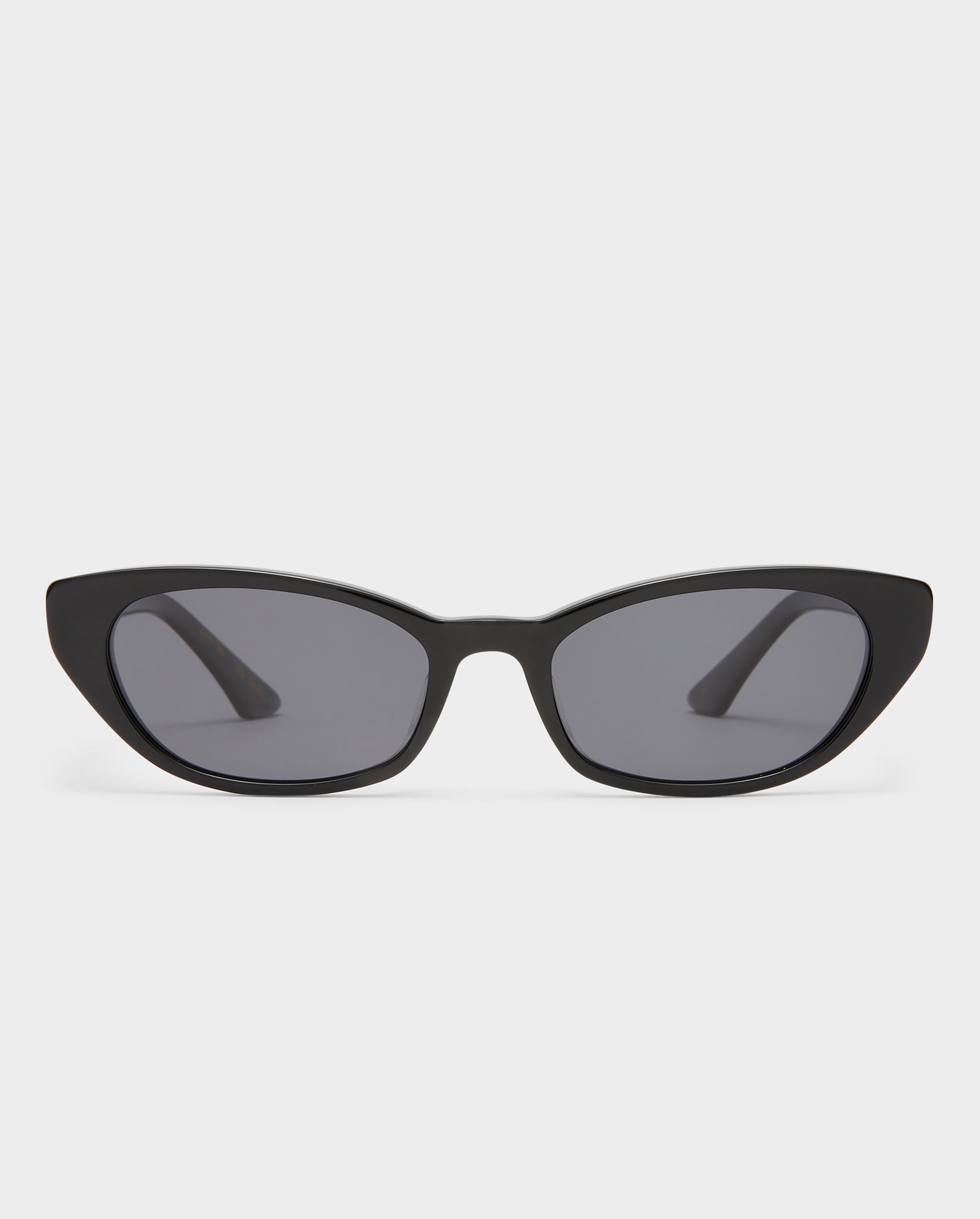 The Taylor Black Female Cat-Eye Sunglasses | Luv Lou
