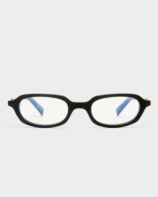 The Mimi Luxe Black Female Rectangle Blue Light | Luv Lou