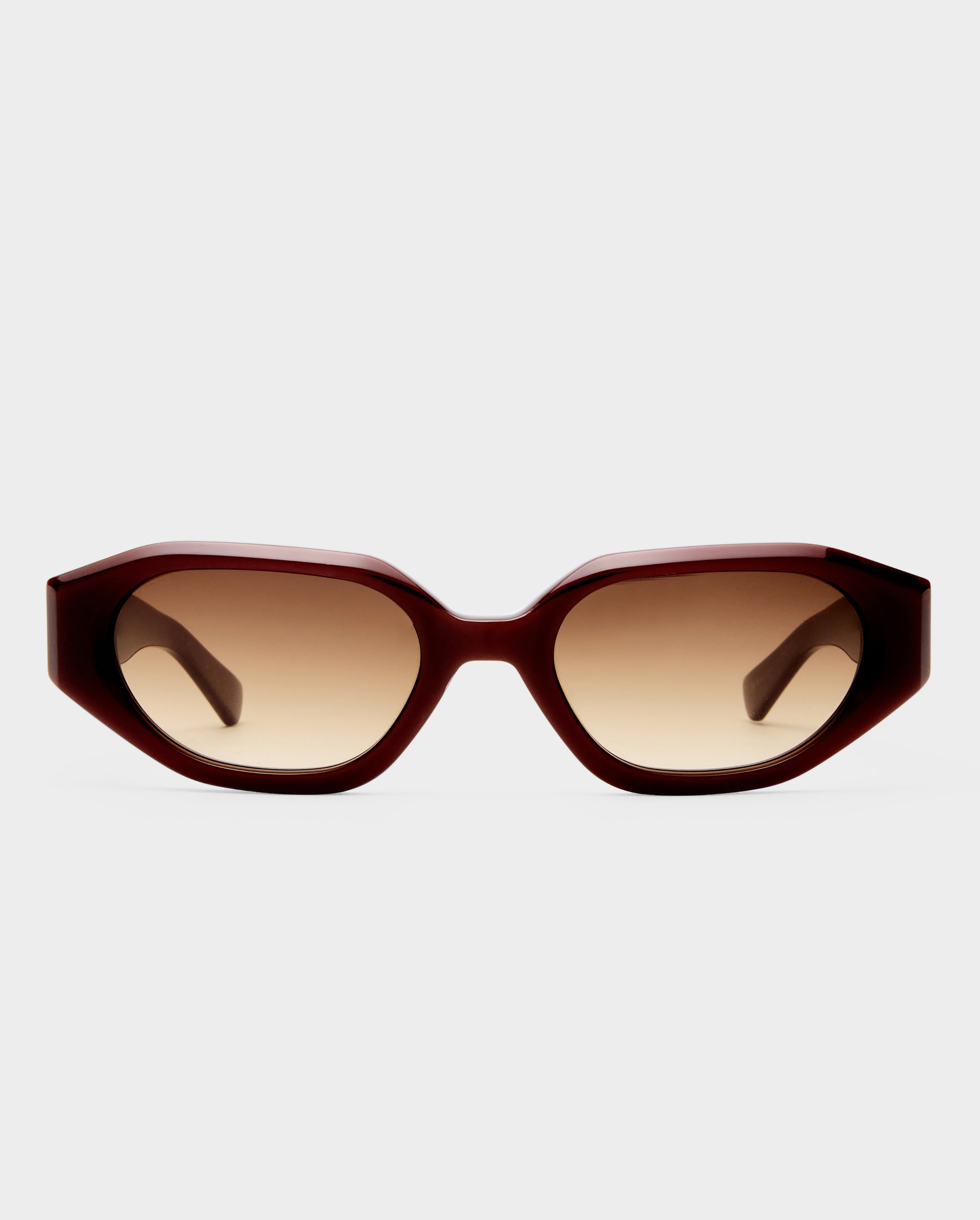 The Freddie Cherry Female Oval Sunglasses | Luv Lou