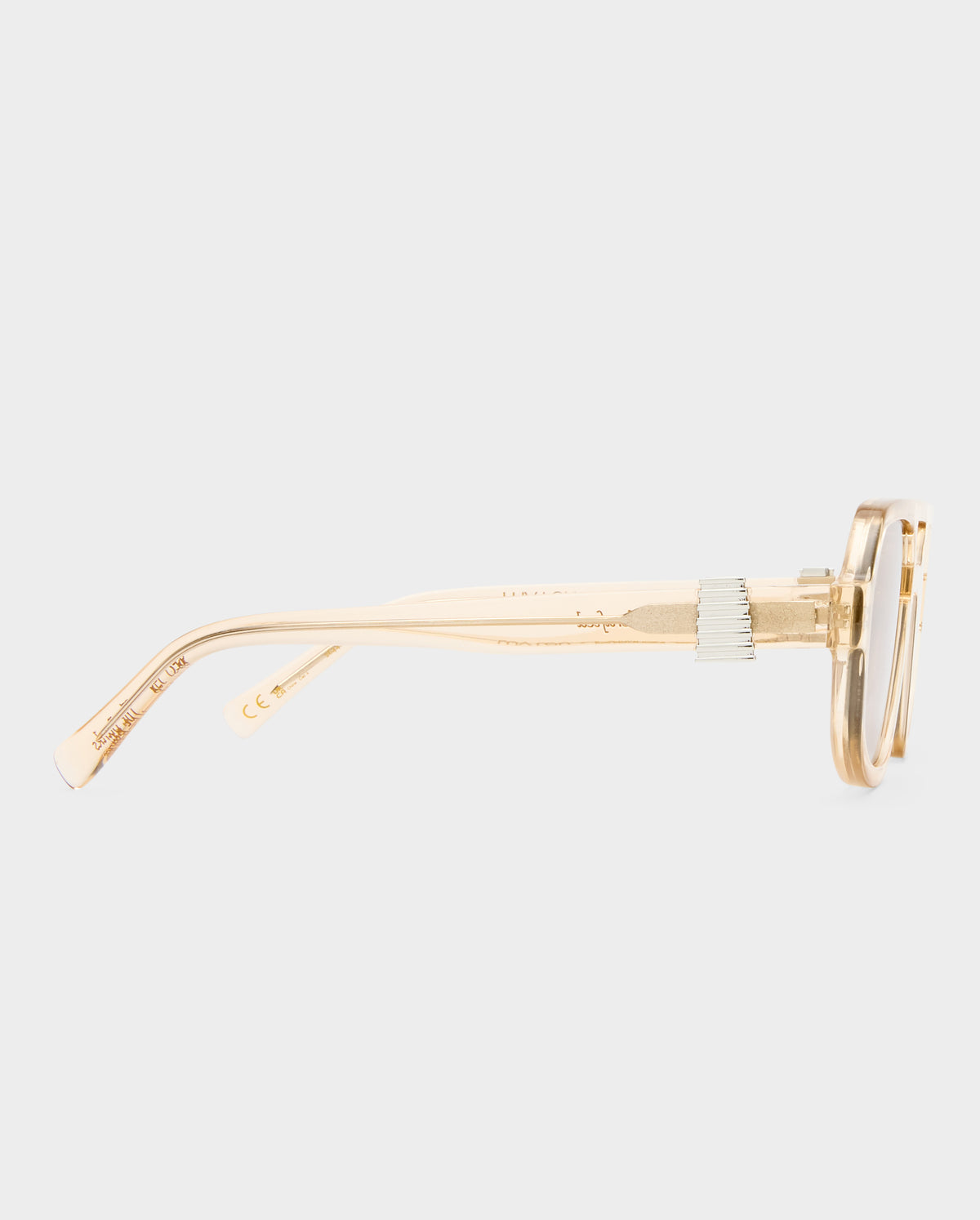 The Banks Luxe Peach Nude Female Aviator Sunglasses | Luv Lou