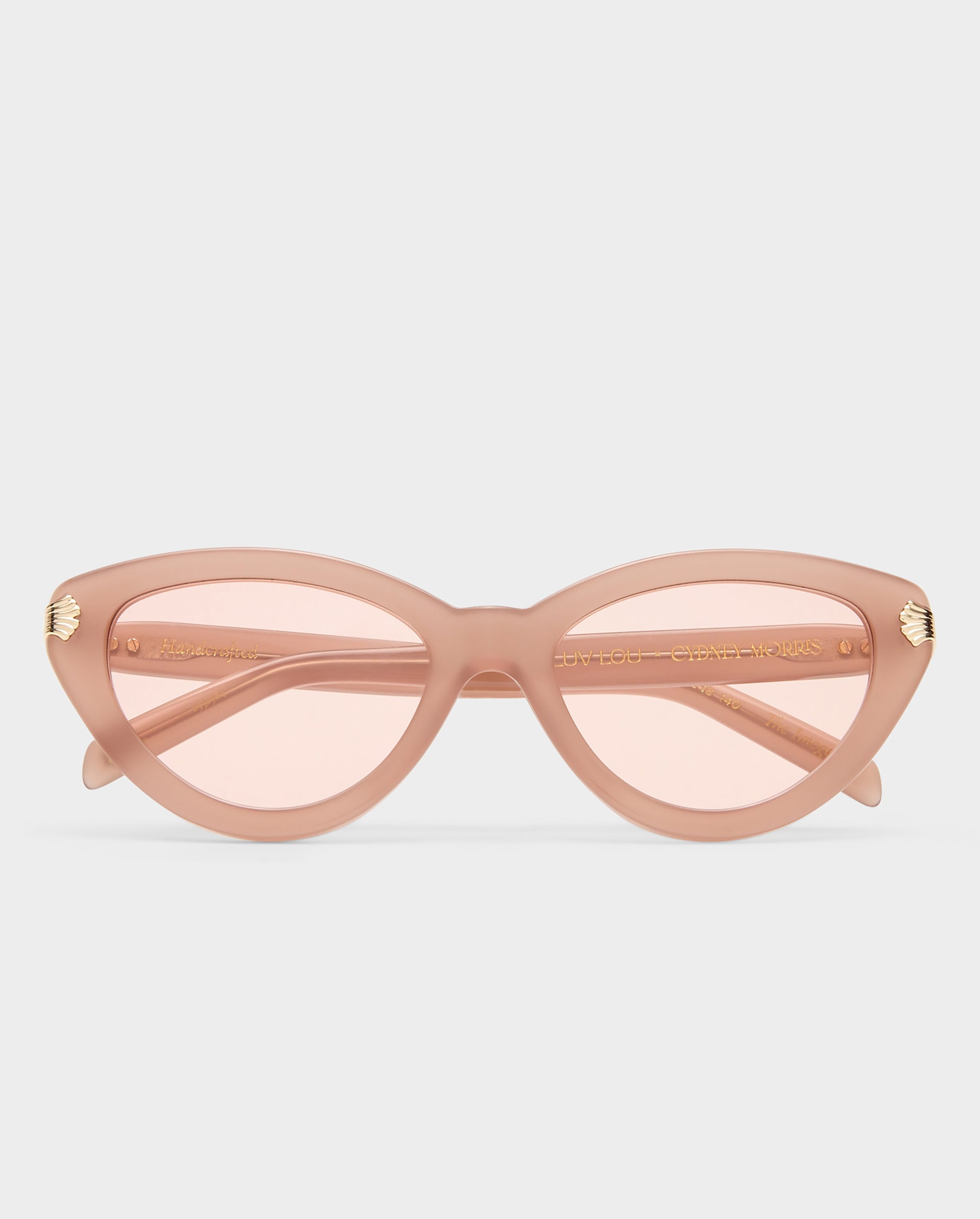The Imogen Blush Female Cat-Eye Sunglasses | Luv Lou
