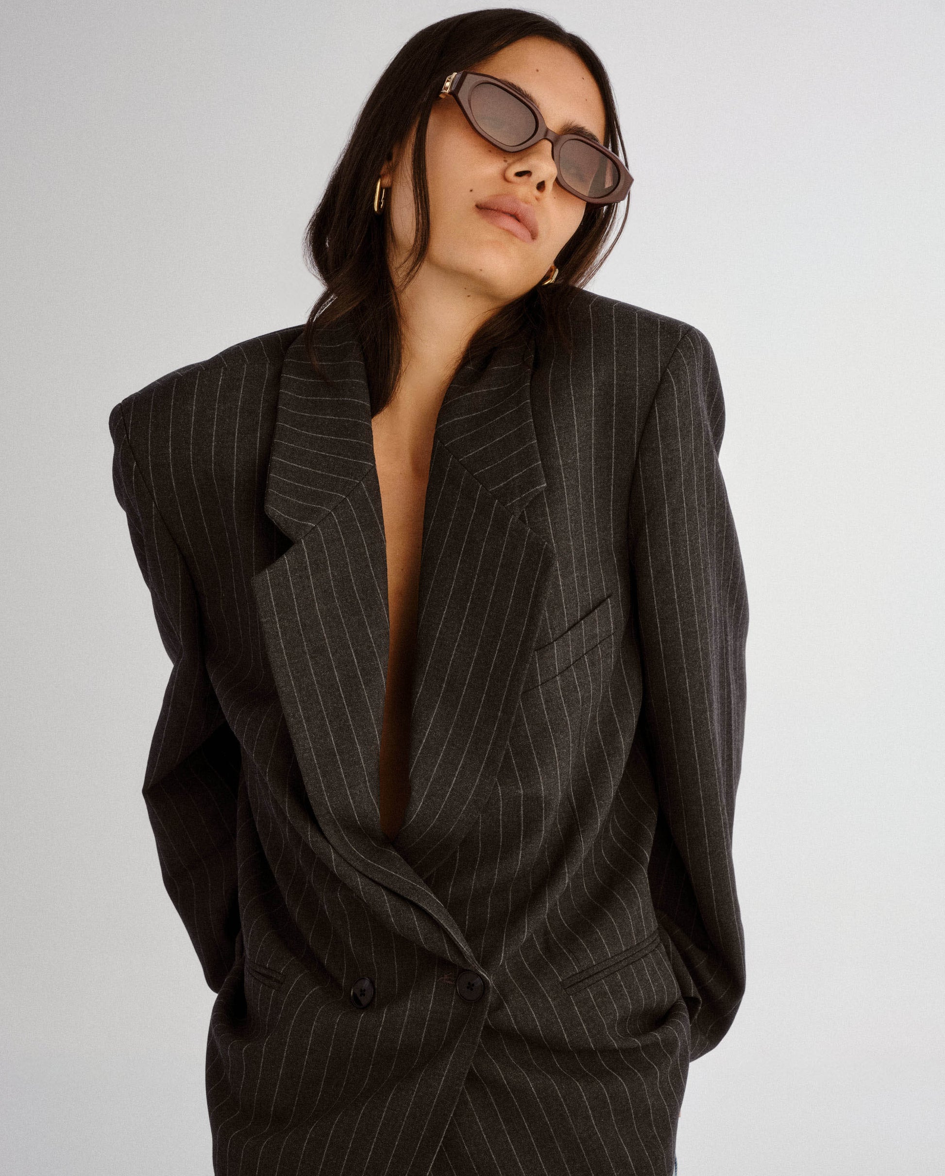 The Freddie Cherry Female Oval Sunglasses | Luv Lou