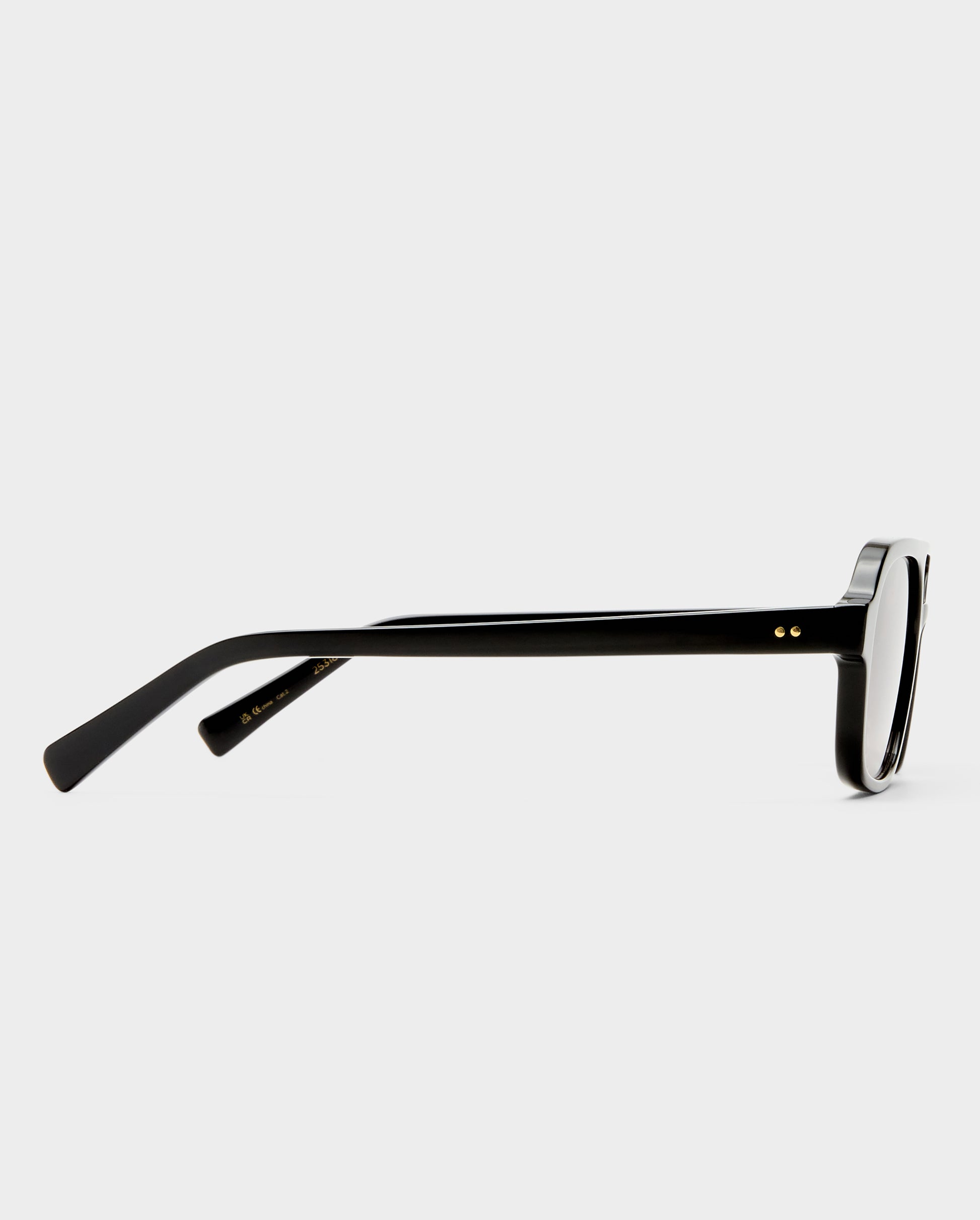 The Dusty Black Female Aviator Sunglasses | Luv Lou