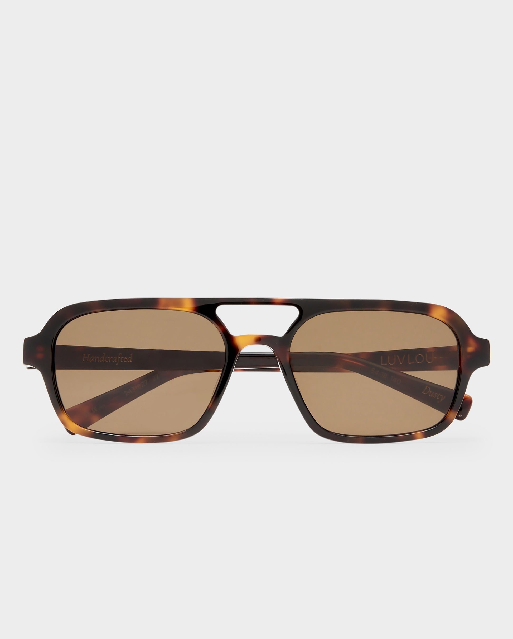 The Dusty Classic Tort Female Aviator Sunglasses | Luv Lou