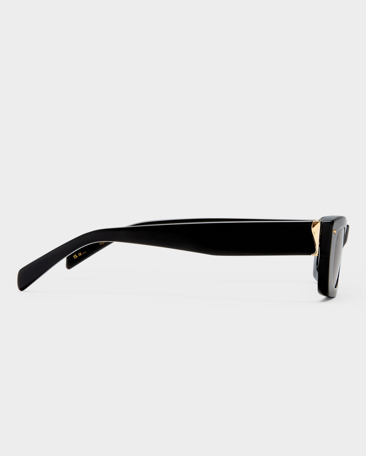 The Tommy Black Female Rectangle Sunglasses | Luv Lou