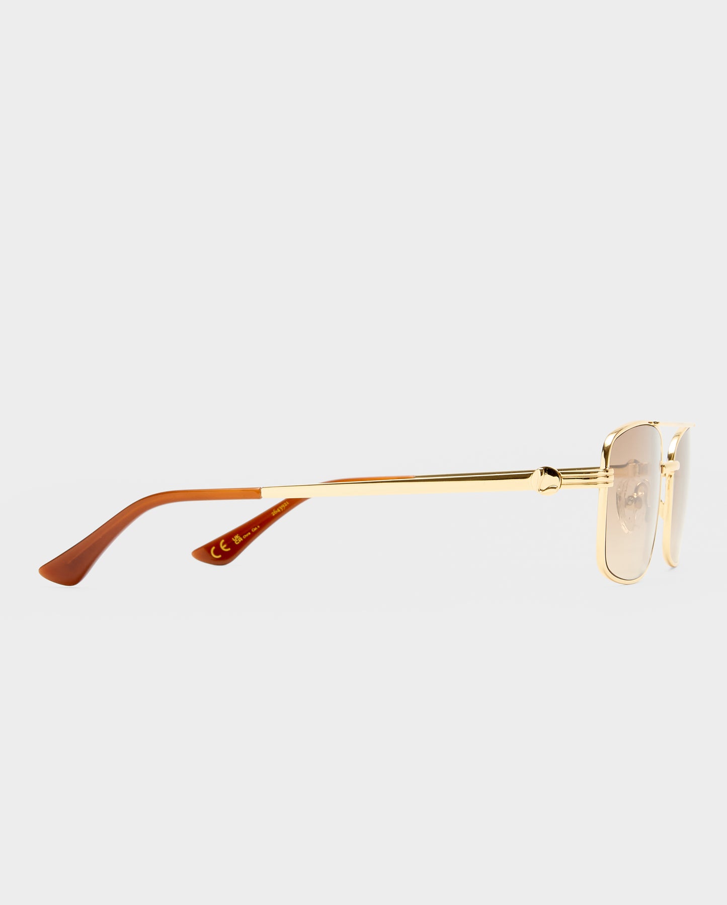 The Rocky Tan Female Aviator Sunglasses | Luv Lou
