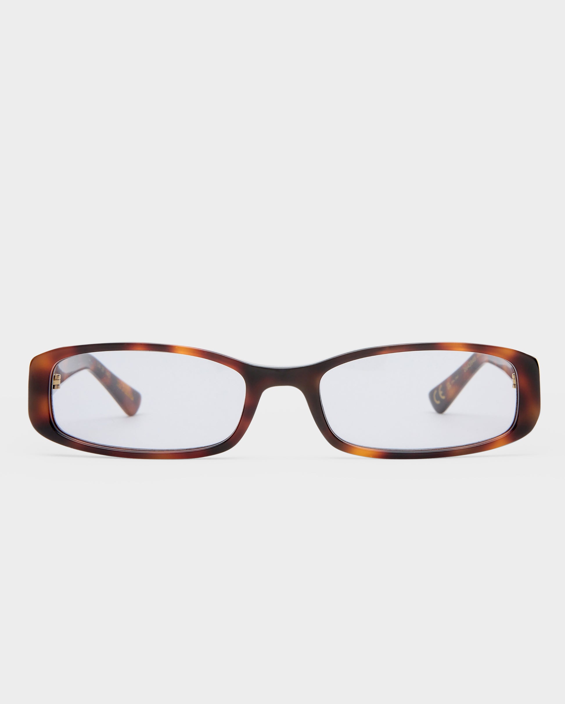 The Indiana Tortoise Female Rectangle Sunglasses | Luv Lou
