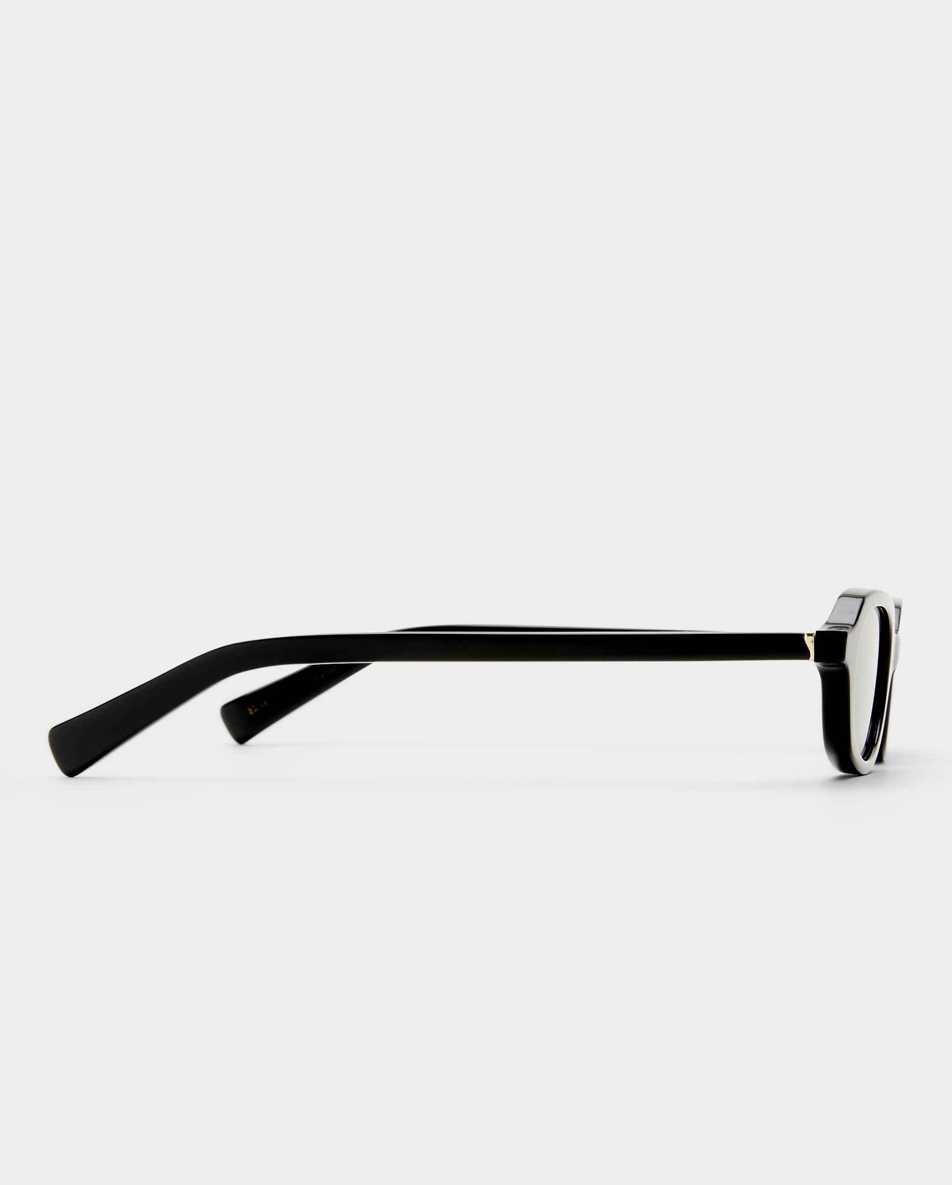 The Mimi Black Female Rectangle Sunglasses | Luv Lou