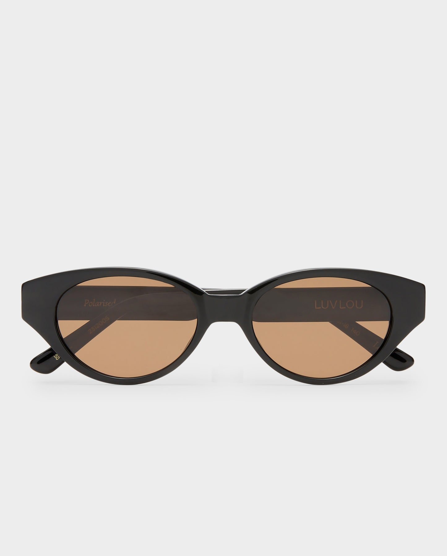 The Lakey Black Female Cat-Eye Sunglasses | Luv Lou