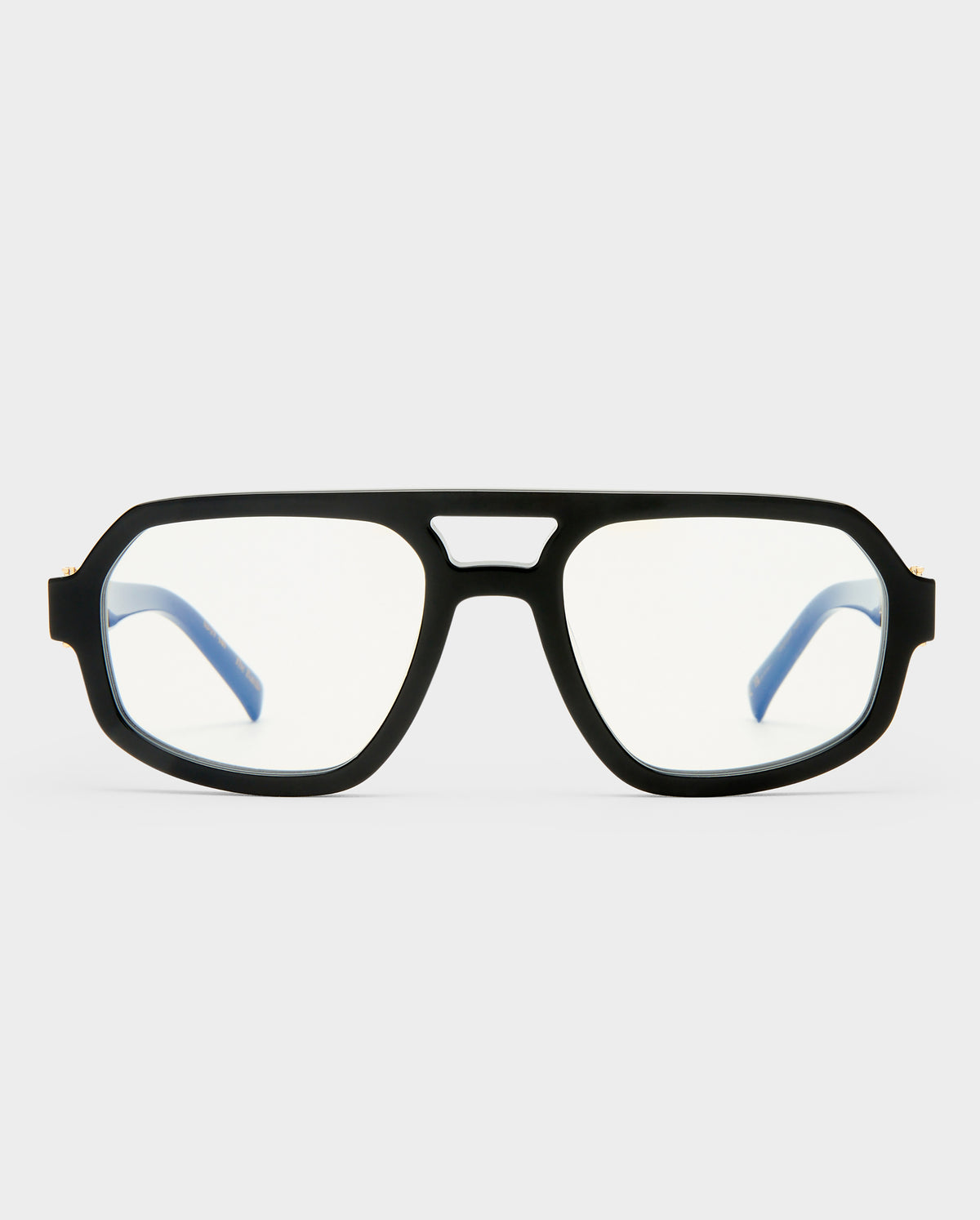 The Banks Luxe Black Female Aviator Blue Light | Luv Lou