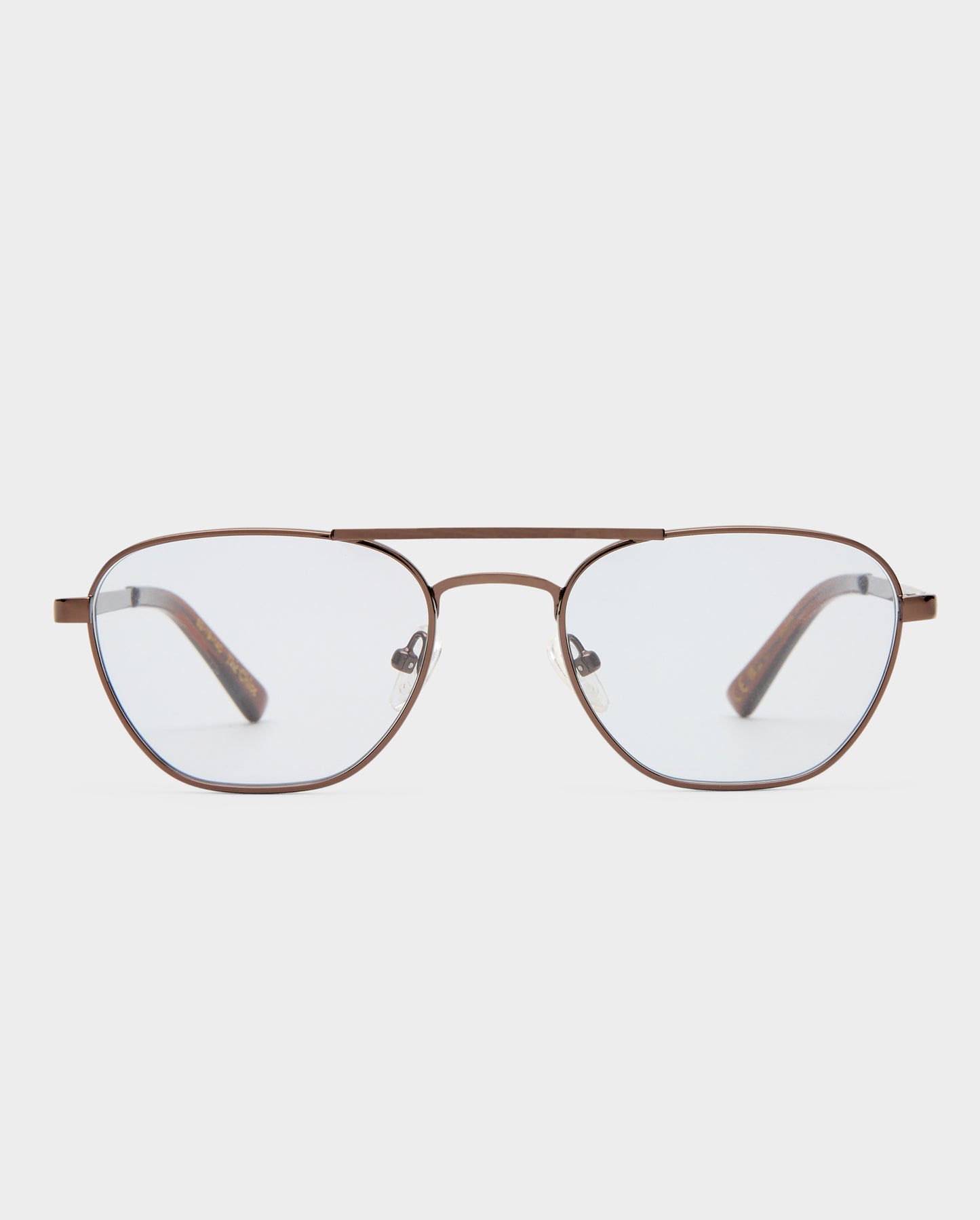 The Chloe Brown Female Aviator Sunglasses | Luv Lou