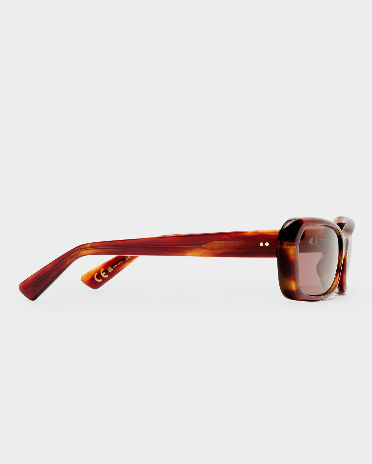 The Suki Maple Tort Female Rectangle Sunglasses | Luv Lou