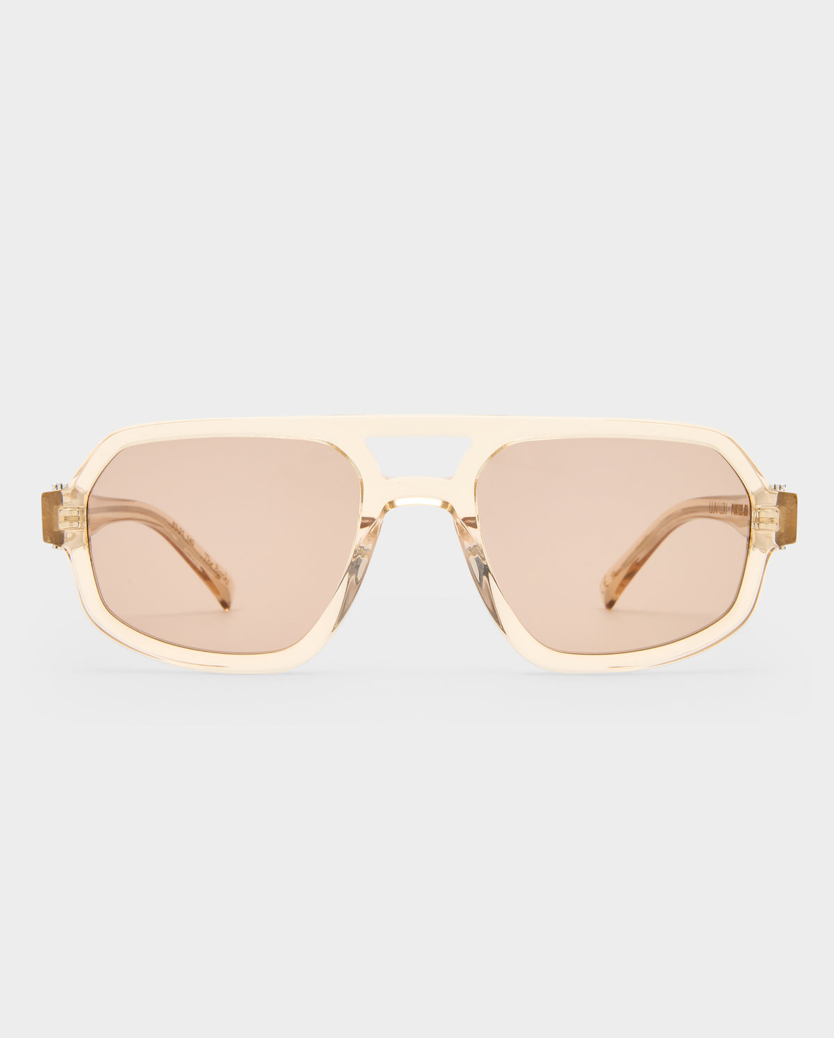 The Banks Luxe Peach Nude Female Aviator Sunglasses | Luv Lou