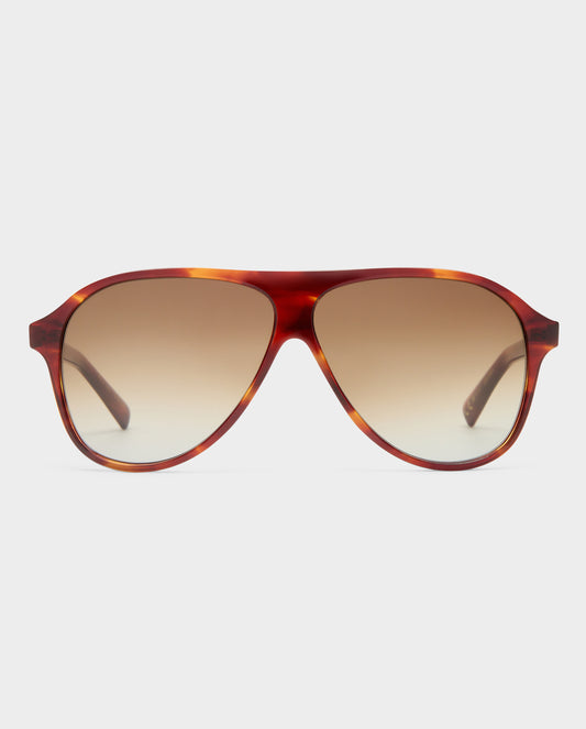 The Eve Maple Tort Female Aviator Sunglasses | Luv Lou
