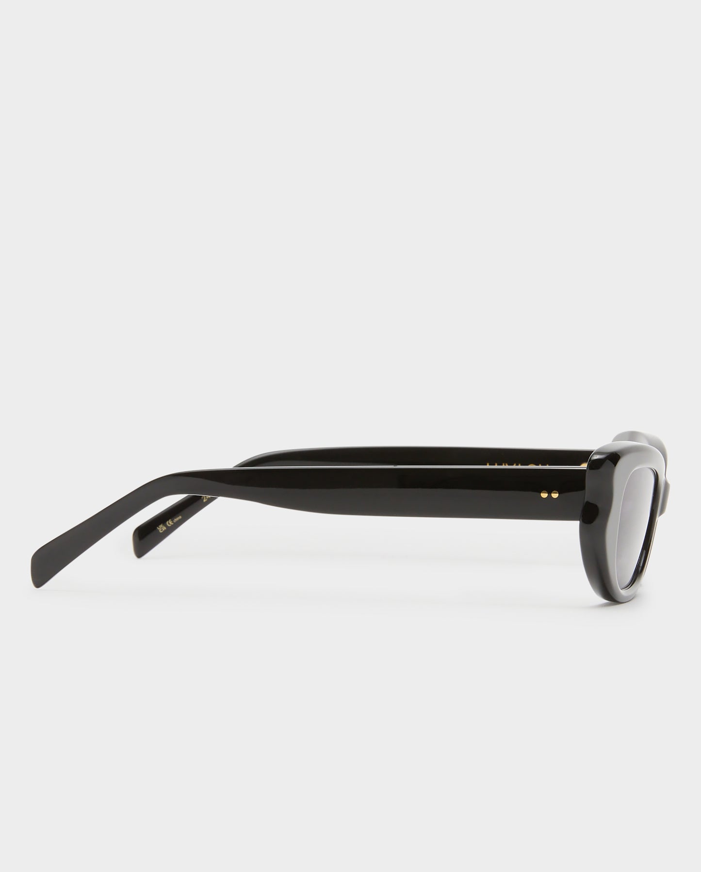 The Elle Black Female Cat-Eye Sunglasses | Luv Lou