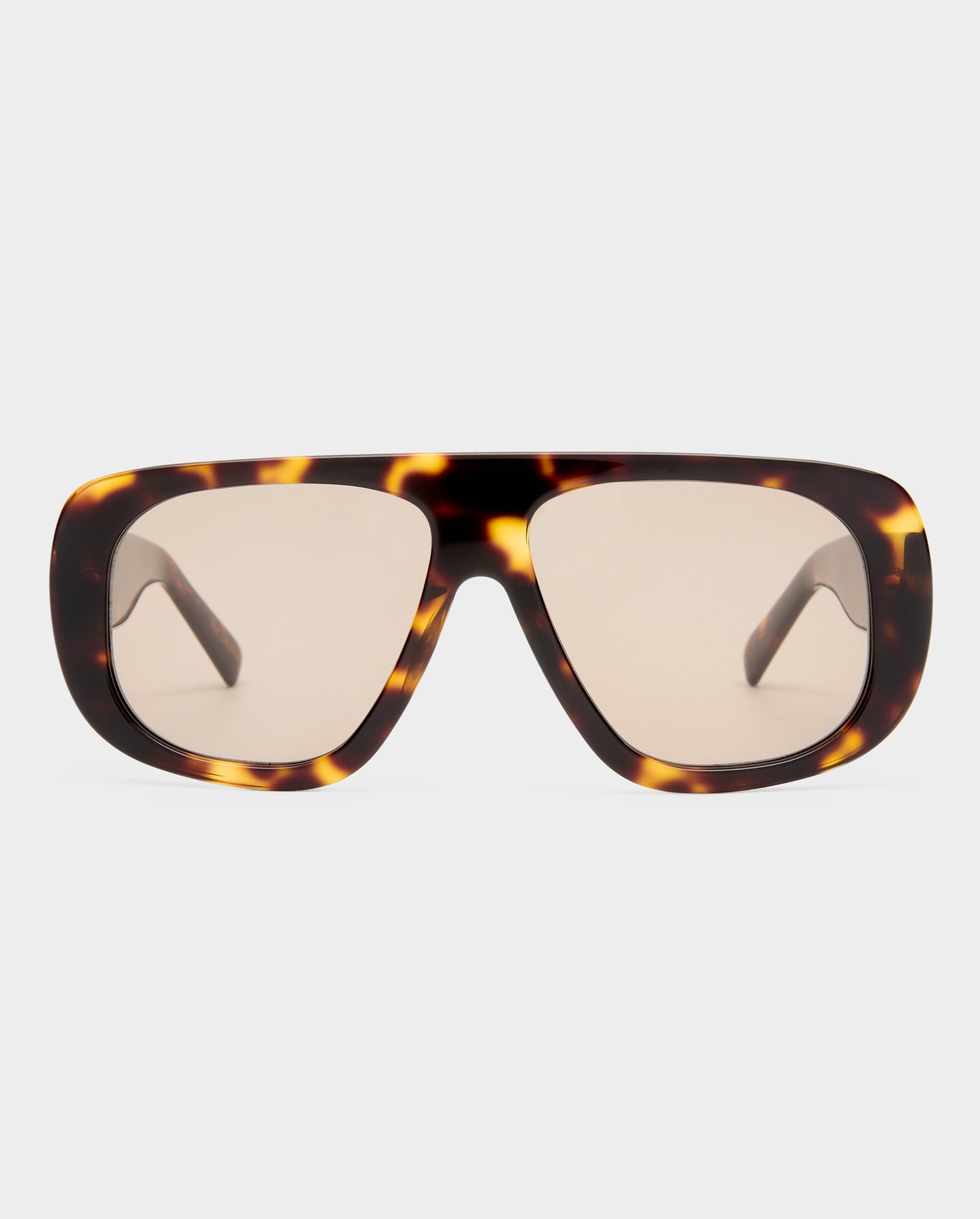 The Dionne Crystal Tort Female Aviator Sunglasses | Luv Lou