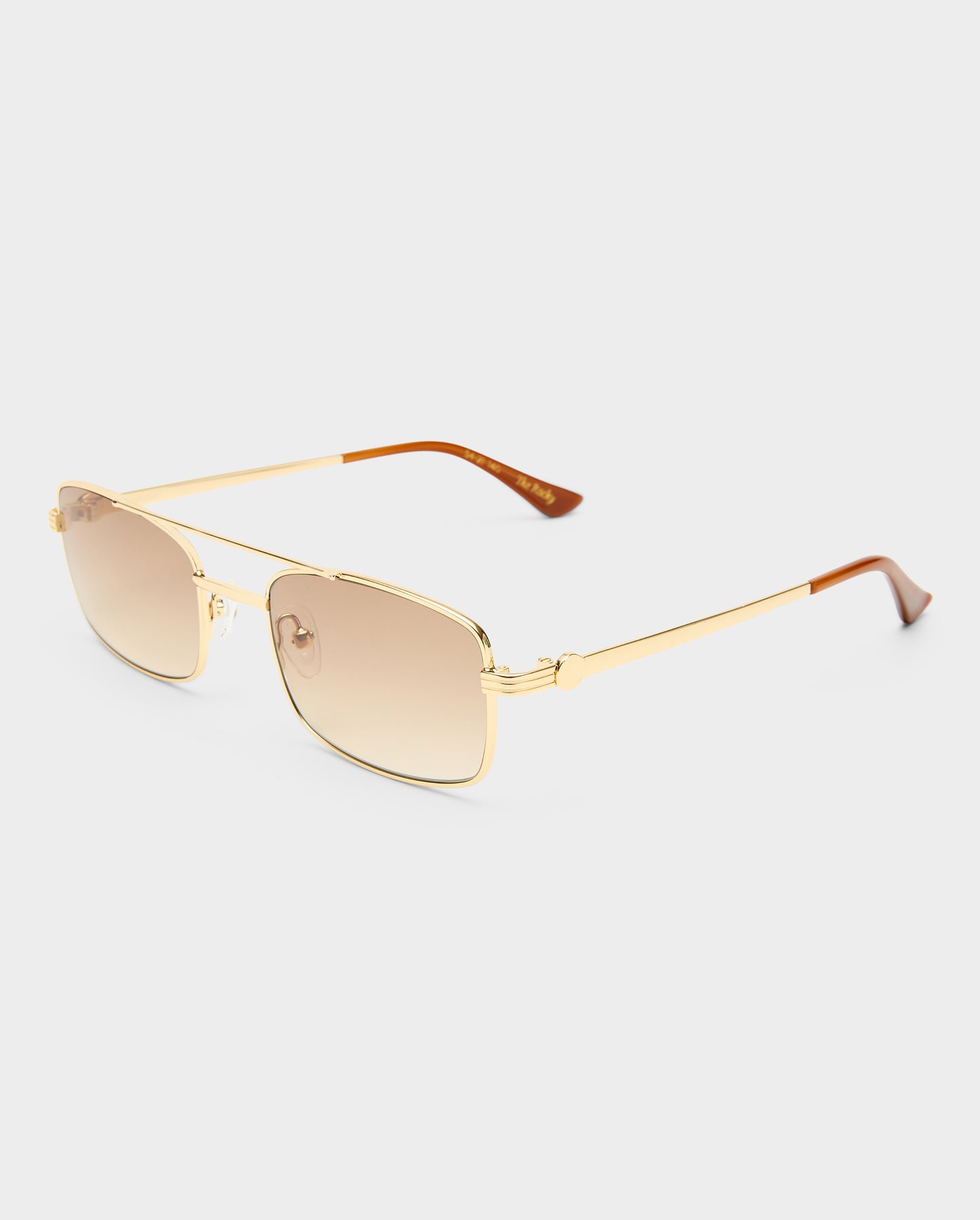 The Rocky Tan Female Aviator Sunglasses | Luv Lou