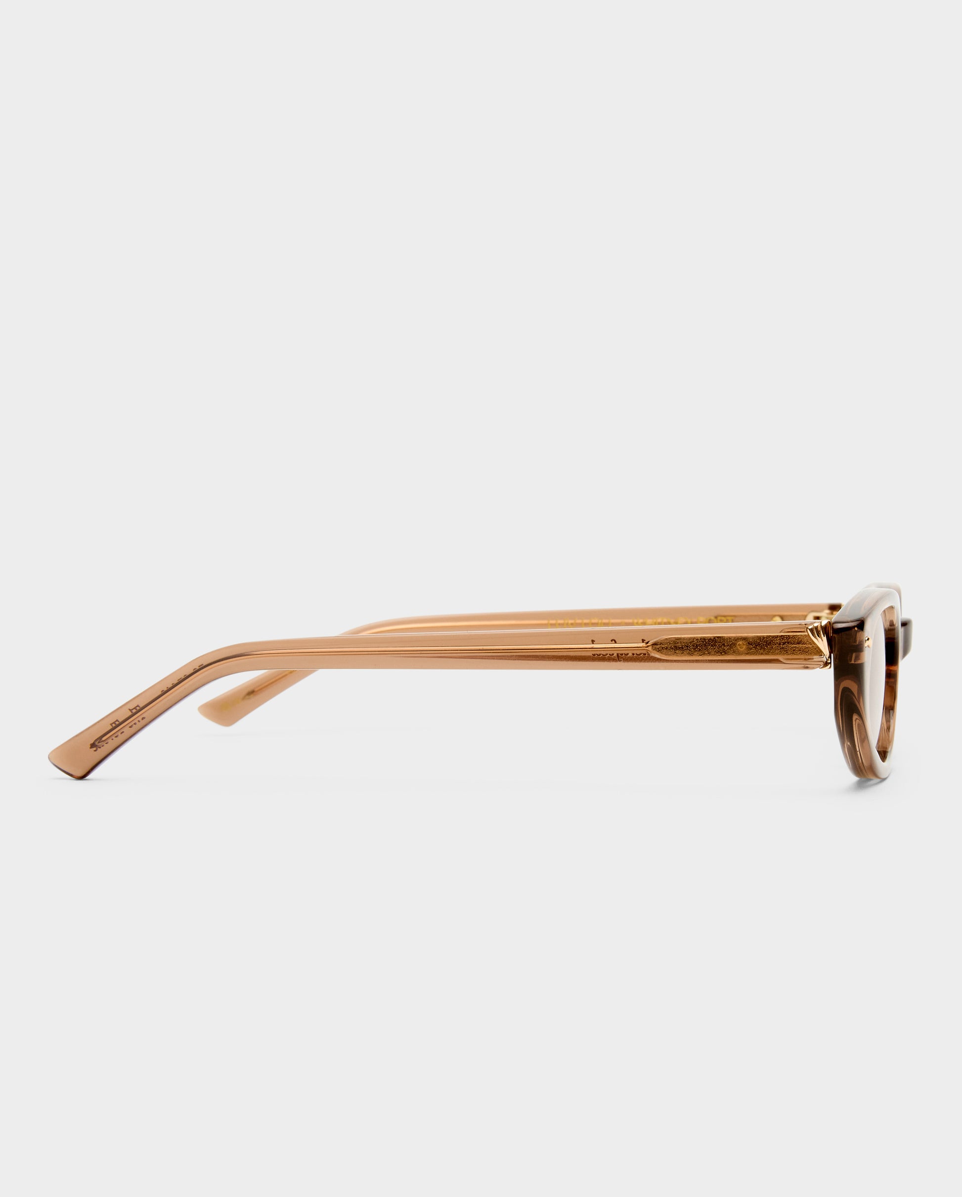 The Tortue Crystal Coffee Female Cat-Eye Sunglasses | Luv Lou