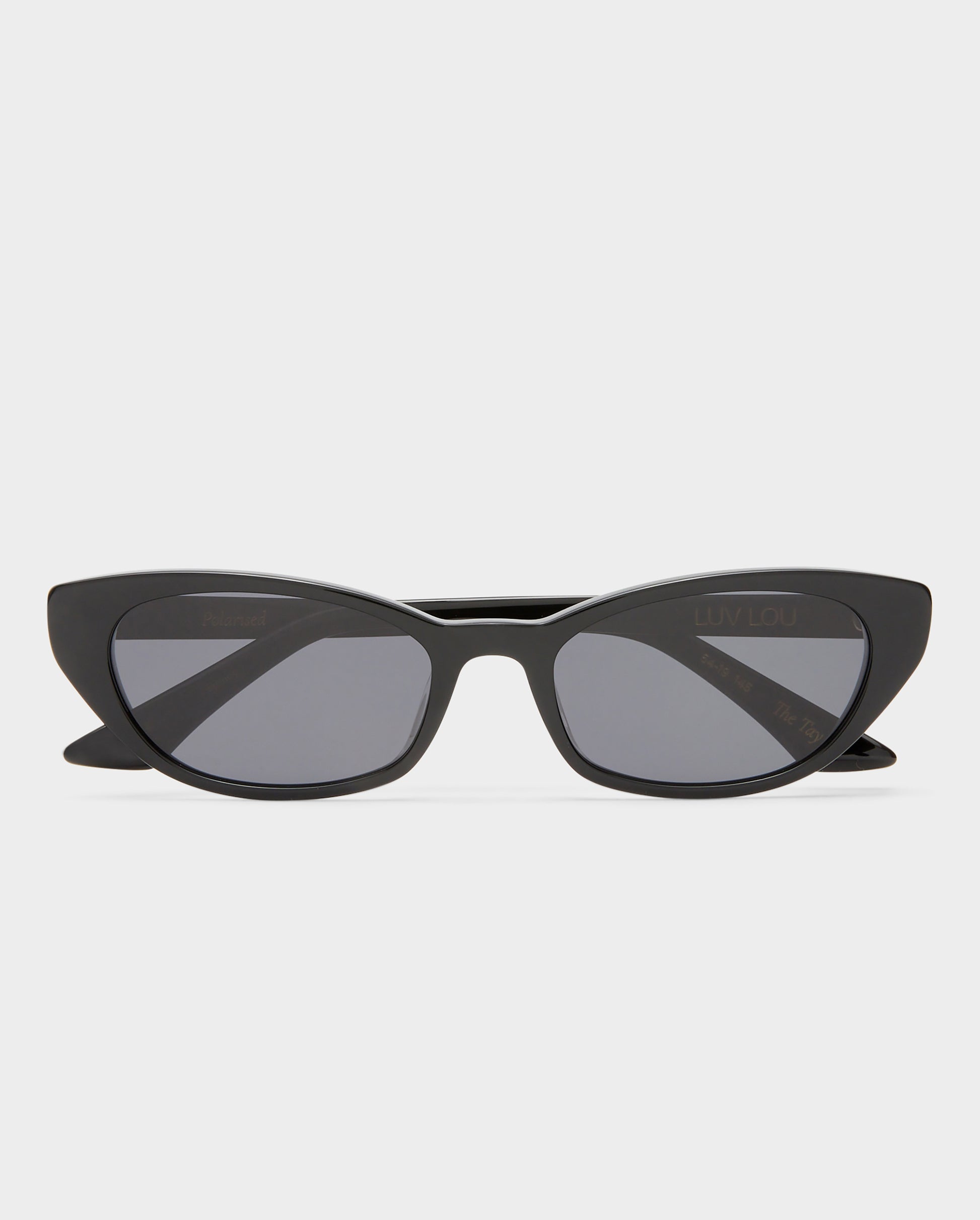 The Taylor Black Female Cat-Eye Sunglasses | Luv Lou