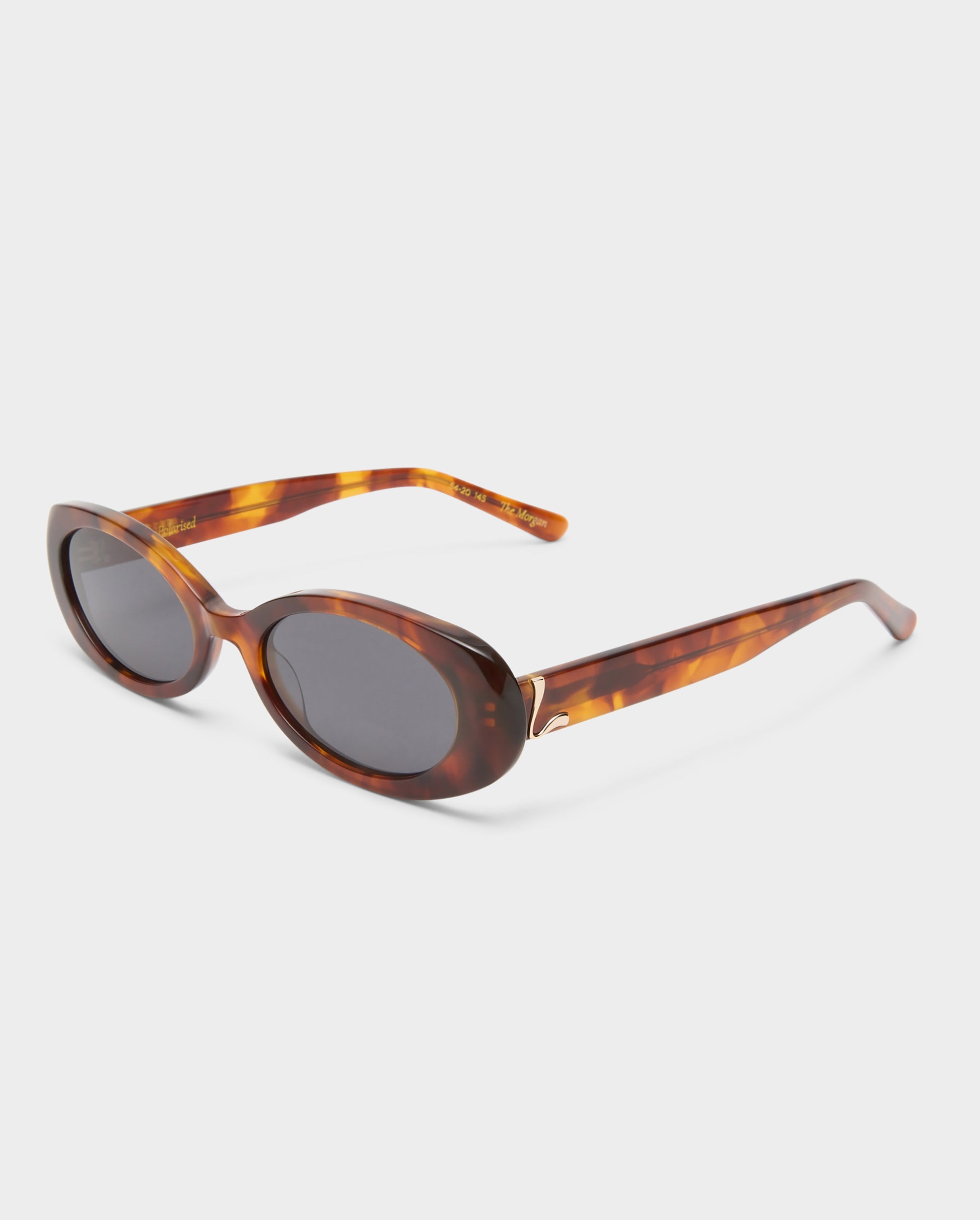 The Morgan Tort Female Oval Sunglasses | Luv Lou