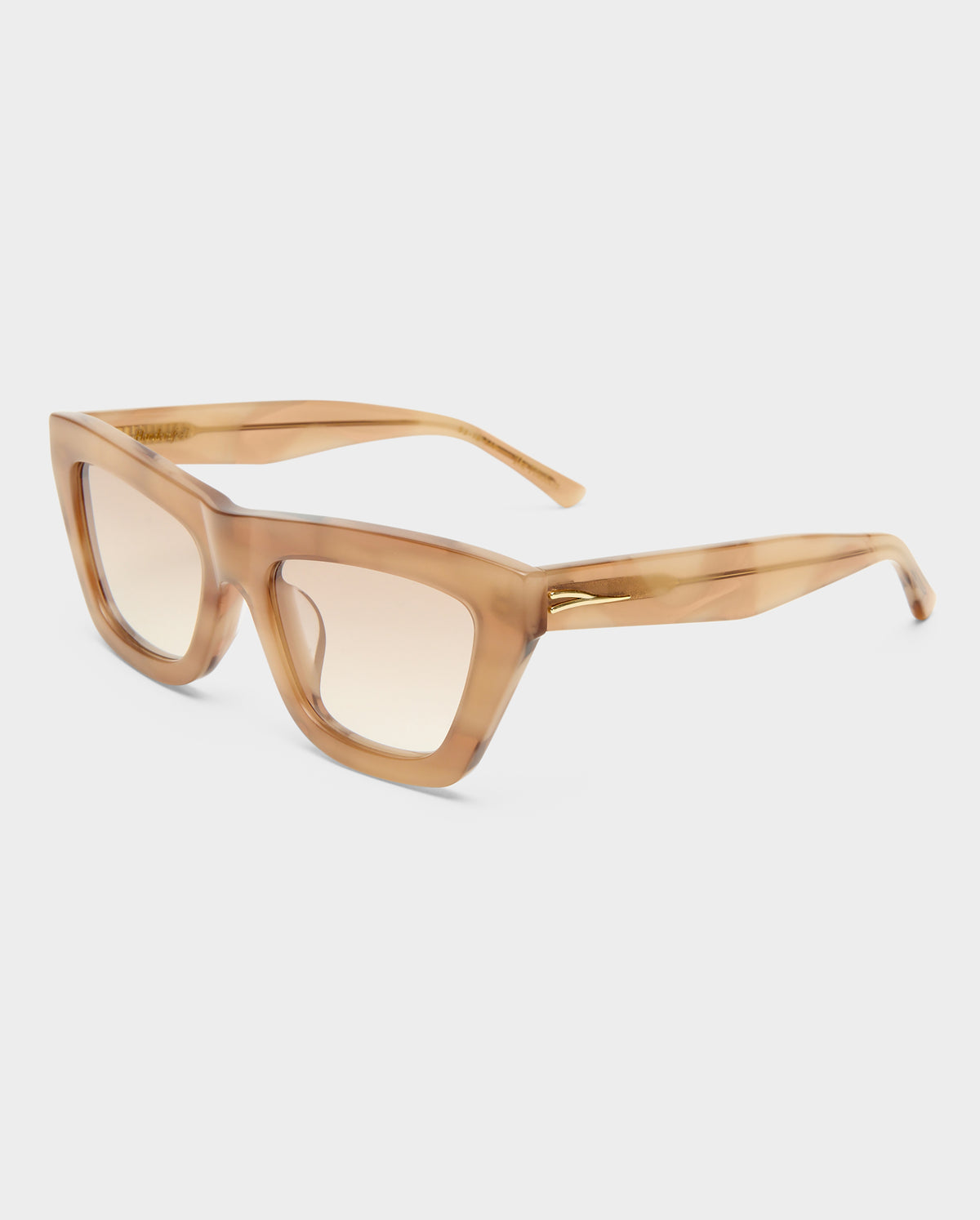 The Hudson Smokey Haze Female Cat-Eye Sunglasses | Luv Lou