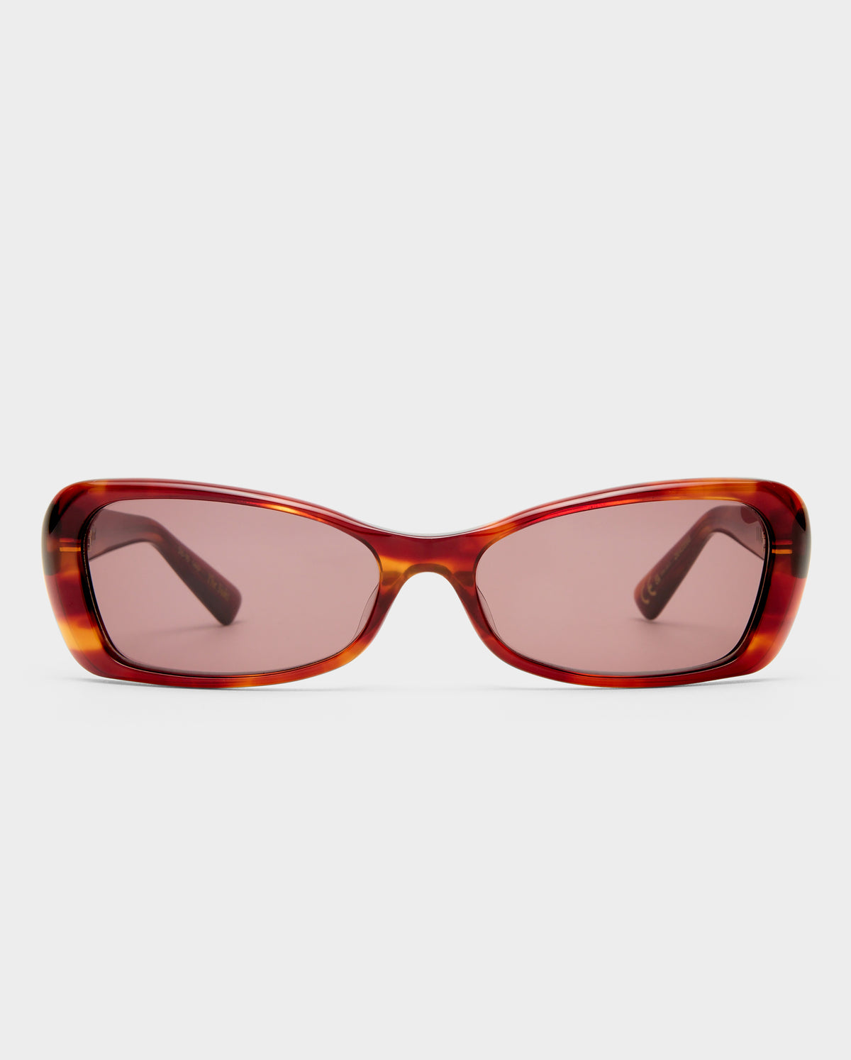 The Suki Maple Tort Female Rectangle Sunglasses | Luv Lou