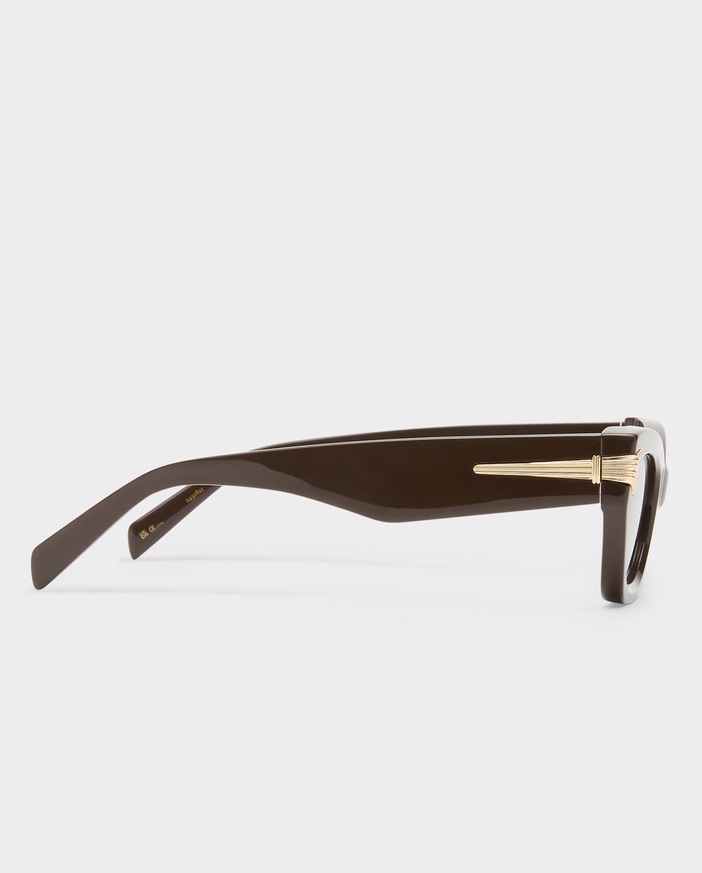 The Cameron Dark Chocolate Female Cat-Eye Sunglasses | Luv Lou